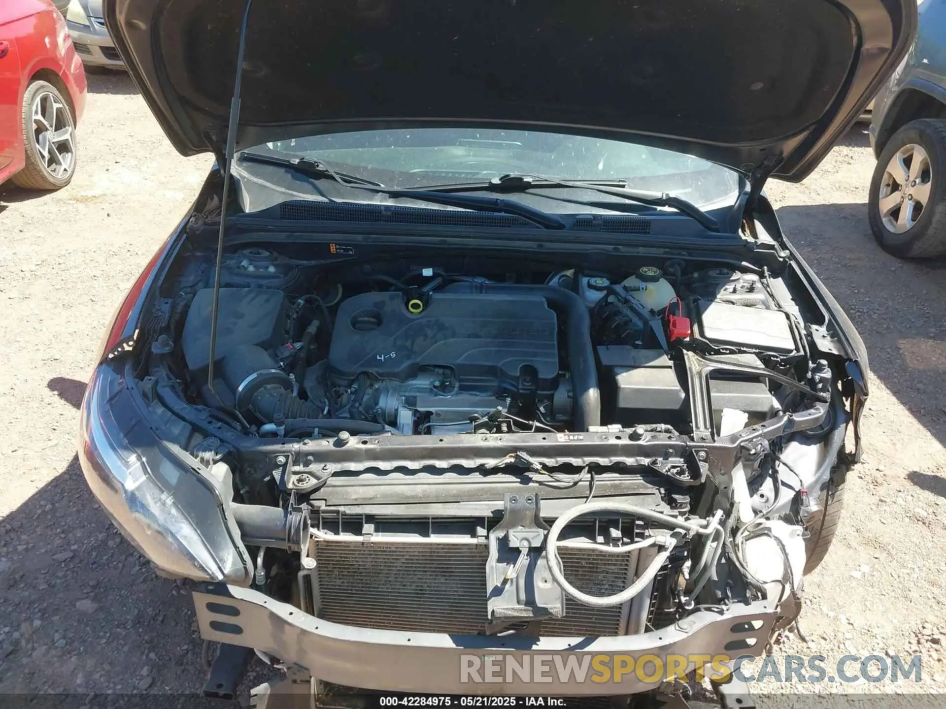 10 Фотография поврежденного автомобиля 1G1ZD5ST3NF131016 CHEVROLET MALIBU 2022