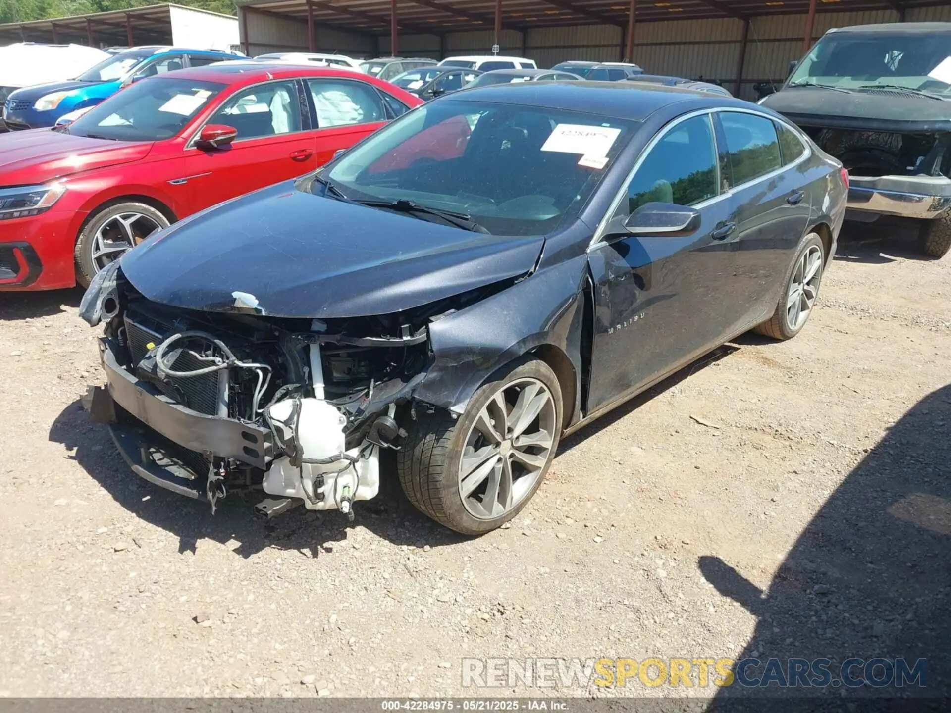 2 Фотография поврежденного автомобиля 1G1ZD5ST3NF131016 CHEVROLET MALIBU 2022