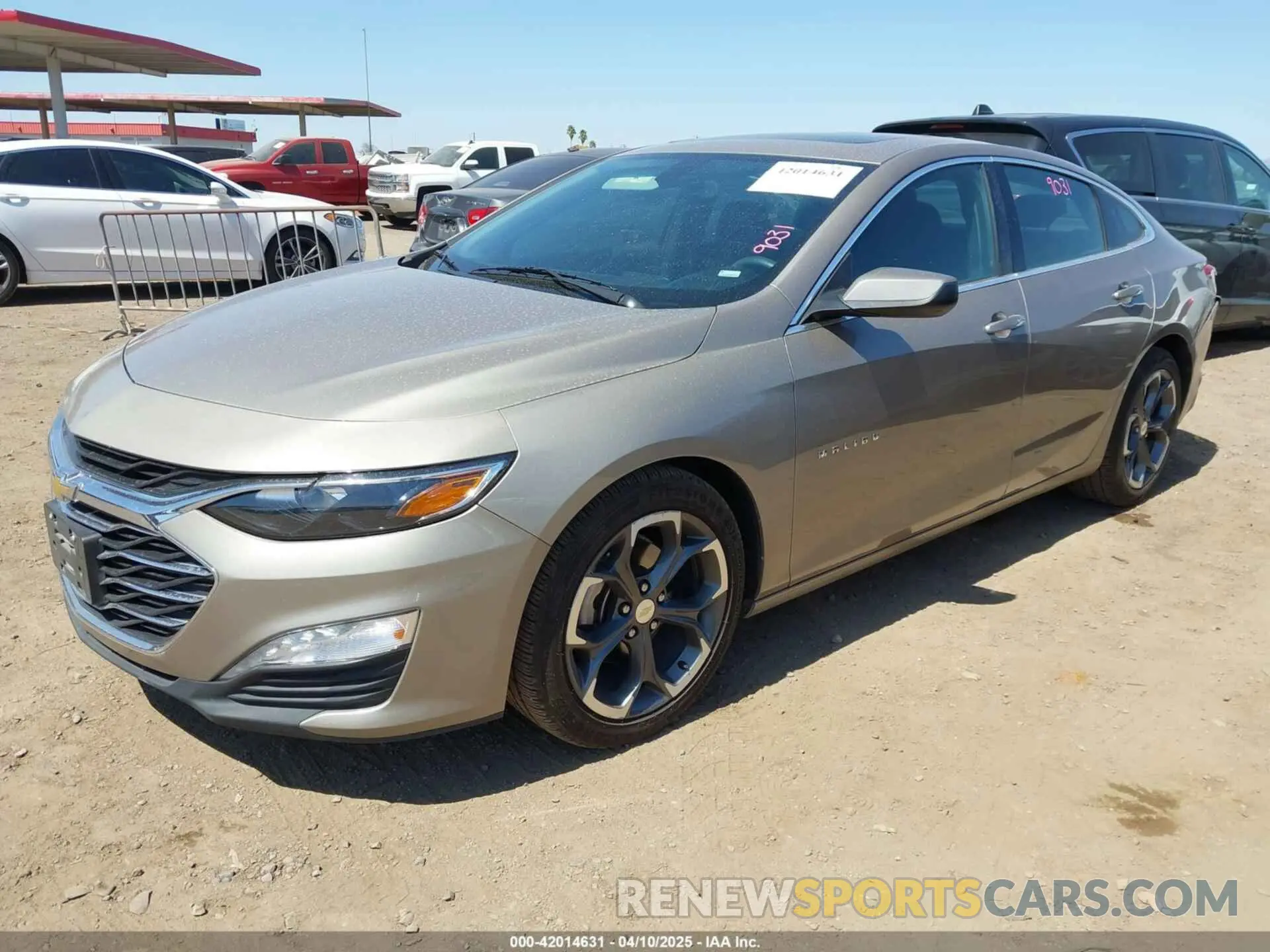 2 Фотография поврежденного автомобиля 1G1ZD5ST3NF132022 CHEVROLET MALIBU 2022