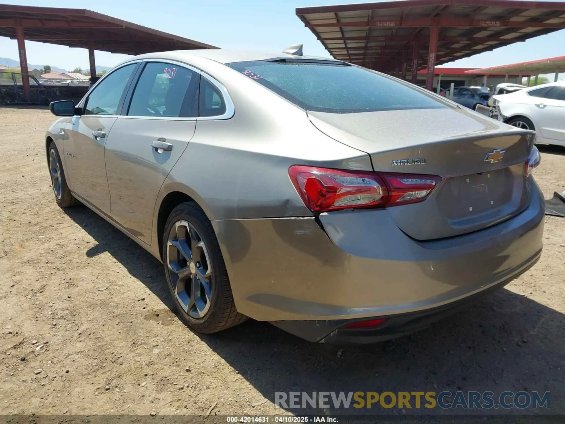 3 Фотография поврежденного автомобиля 1G1ZD5ST3NF132022 CHEVROLET MALIBU 2022