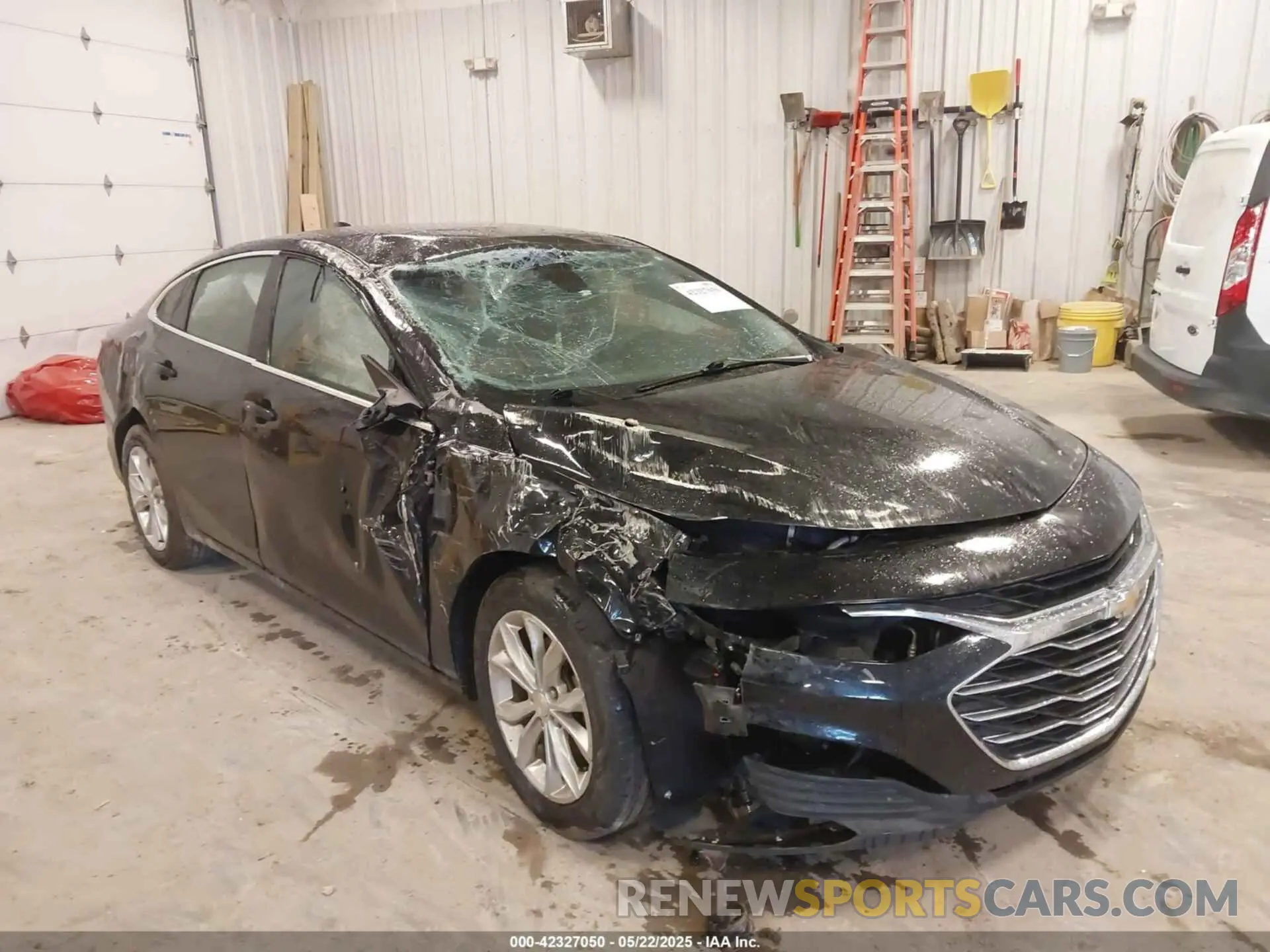 6 Фотография поврежденного автомобиля 1G1ZD5ST3NF132781 CHEVROLET MALIBU 2022