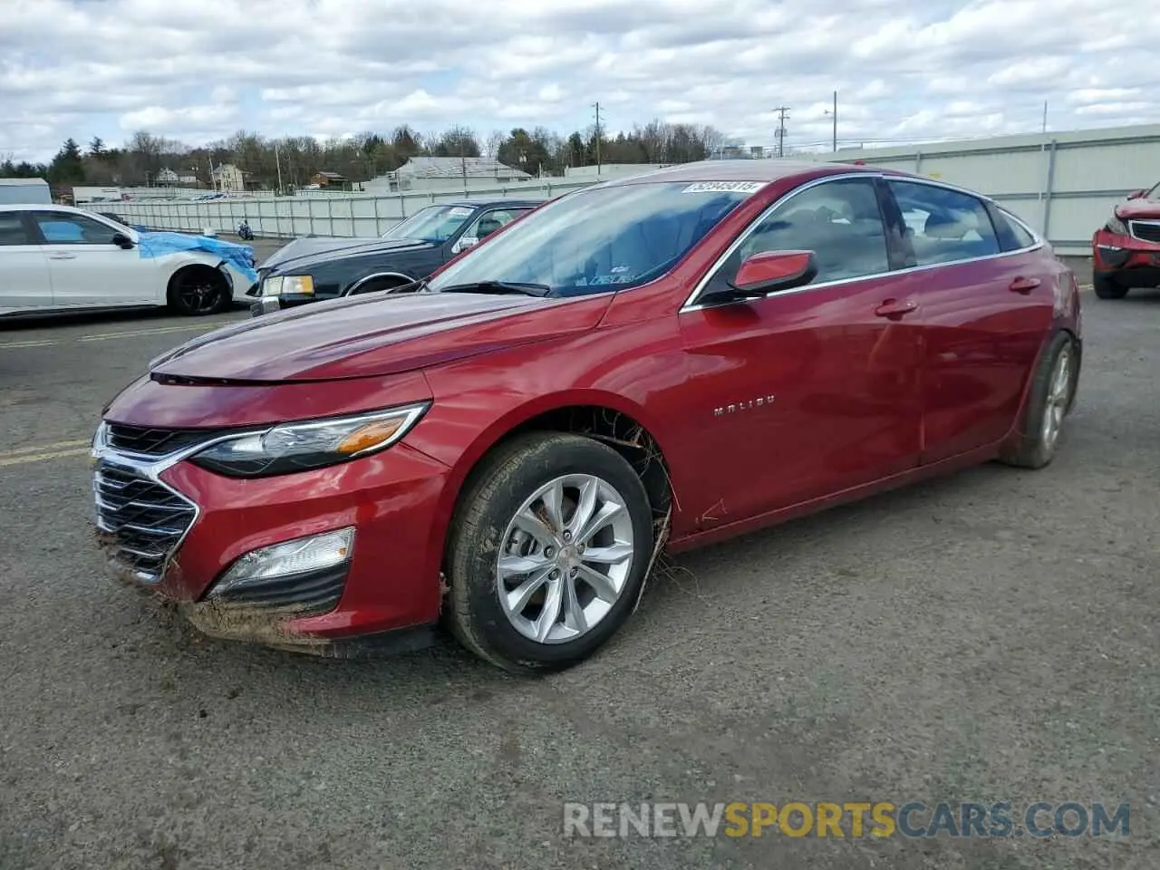 1 Photograph of a damaged car 1G1ZD5ST3NF143599 CHEVROLET MALIBU 2022