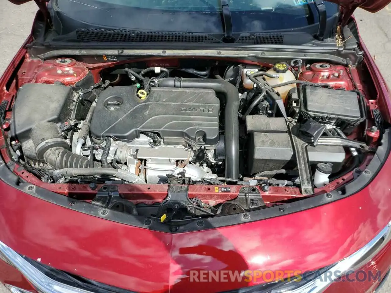11 Photograph of a damaged car 1G1ZD5ST3NF143599 CHEVROLET MALIBU 2022