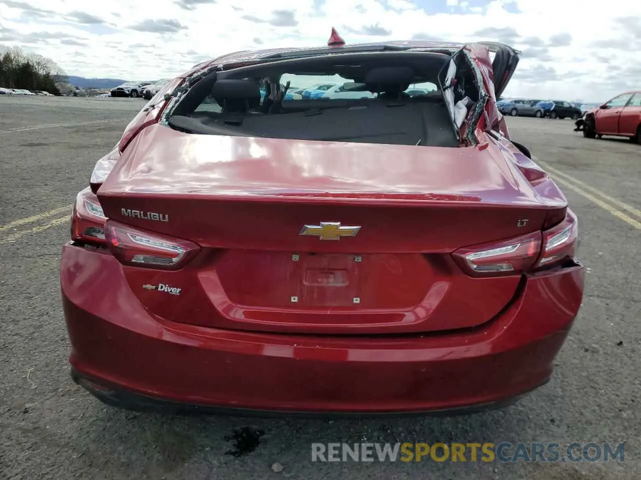 6 Photograph of a damaged car 1G1ZD5ST3NF143599 CHEVROLET MALIBU 2022