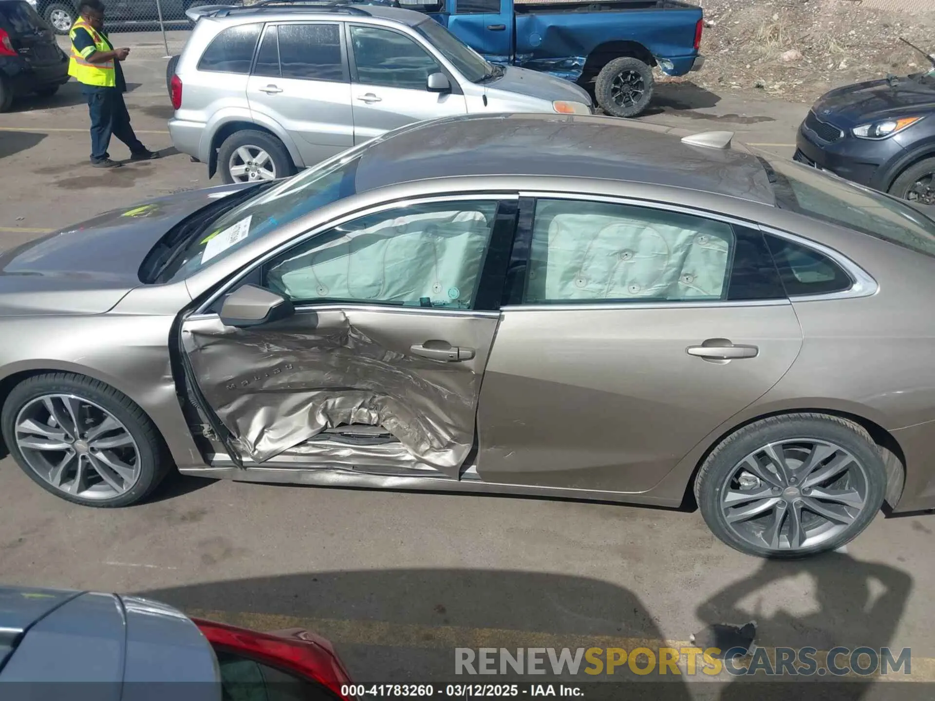 14 Фотография поврежденного автомобиля 1G1ZD5ST3NF149905 CHEVROLET MALIBU 2022
