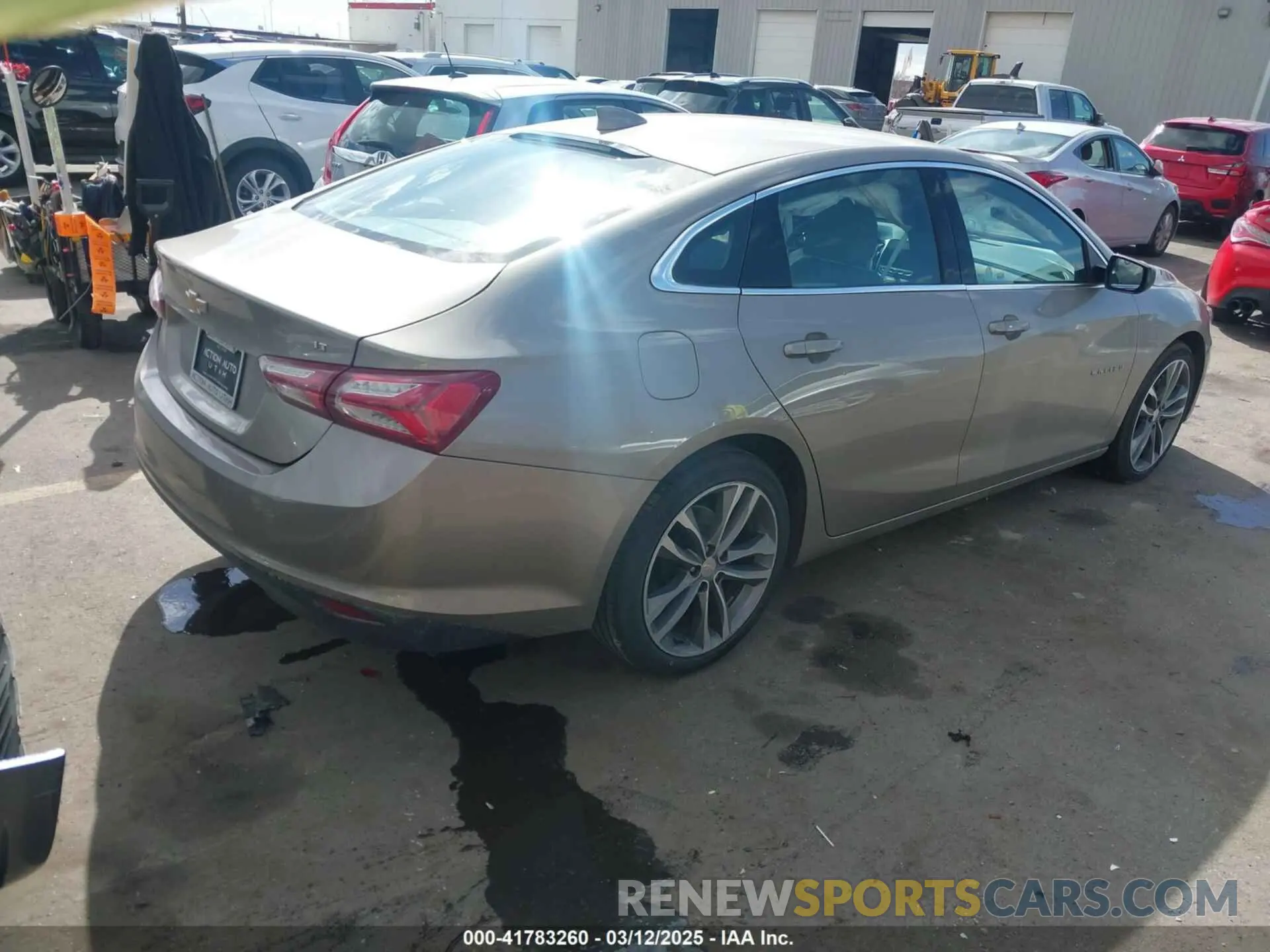 4 Фотография поврежденного автомобиля 1G1ZD5ST3NF149905 CHEVROLET MALIBU 2022