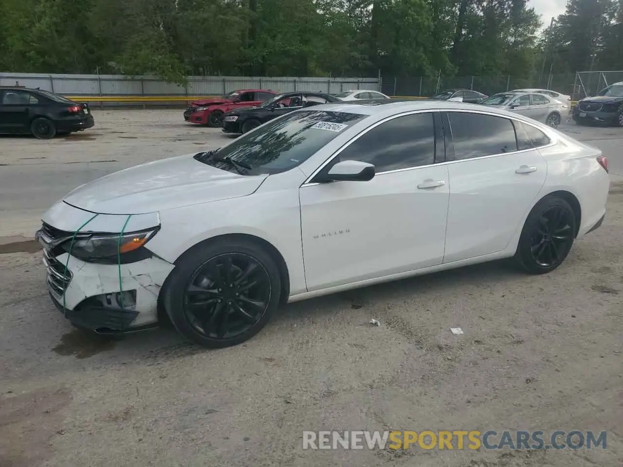 1 Photograph of a damaged car 1G1ZD5ST3NF156983 CHEVROLET MALIBU 2022
