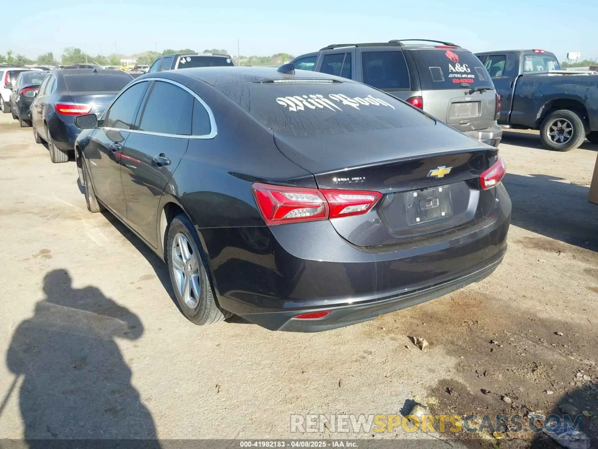 3 Фотография поврежденного автомобиля 1G1ZD5ST3NF159060 CHEVROLET MALIBU 2022