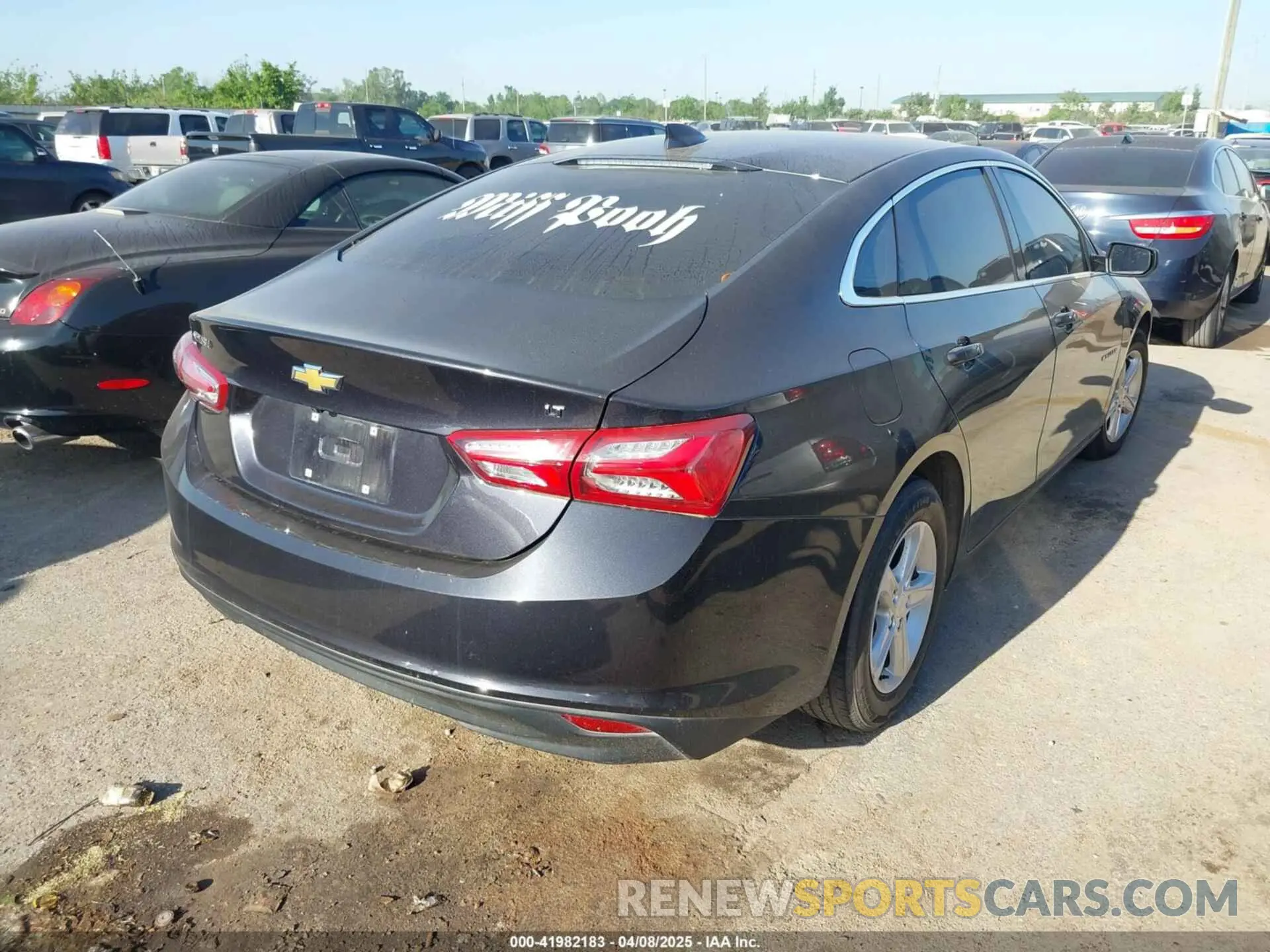 4 Фотография поврежденного автомобиля 1G1ZD5ST3NF159060 CHEVROLET MALIBU 2022