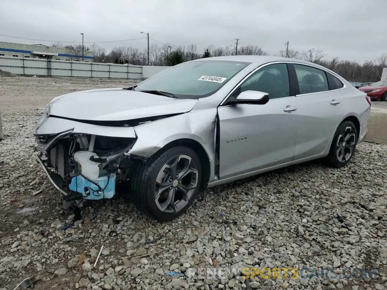 1 Photograph of a damaged car 1G1ZD5ST3NF169121 CHEVROLET MALIBU 2022