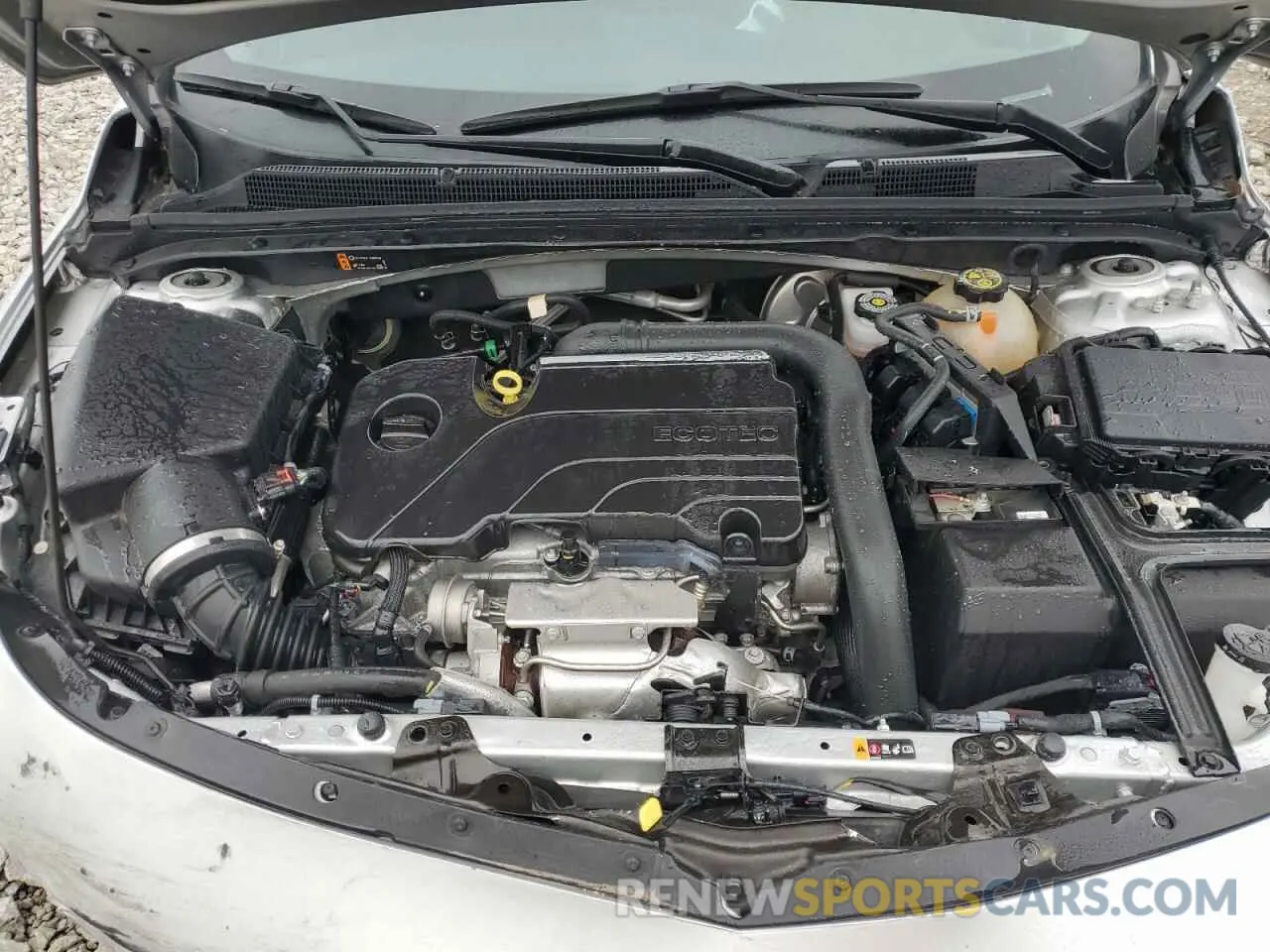 11 Photograph of a damaged car 1G1ZD5ST3NF169121 CHEVROLET MALIBU 2022