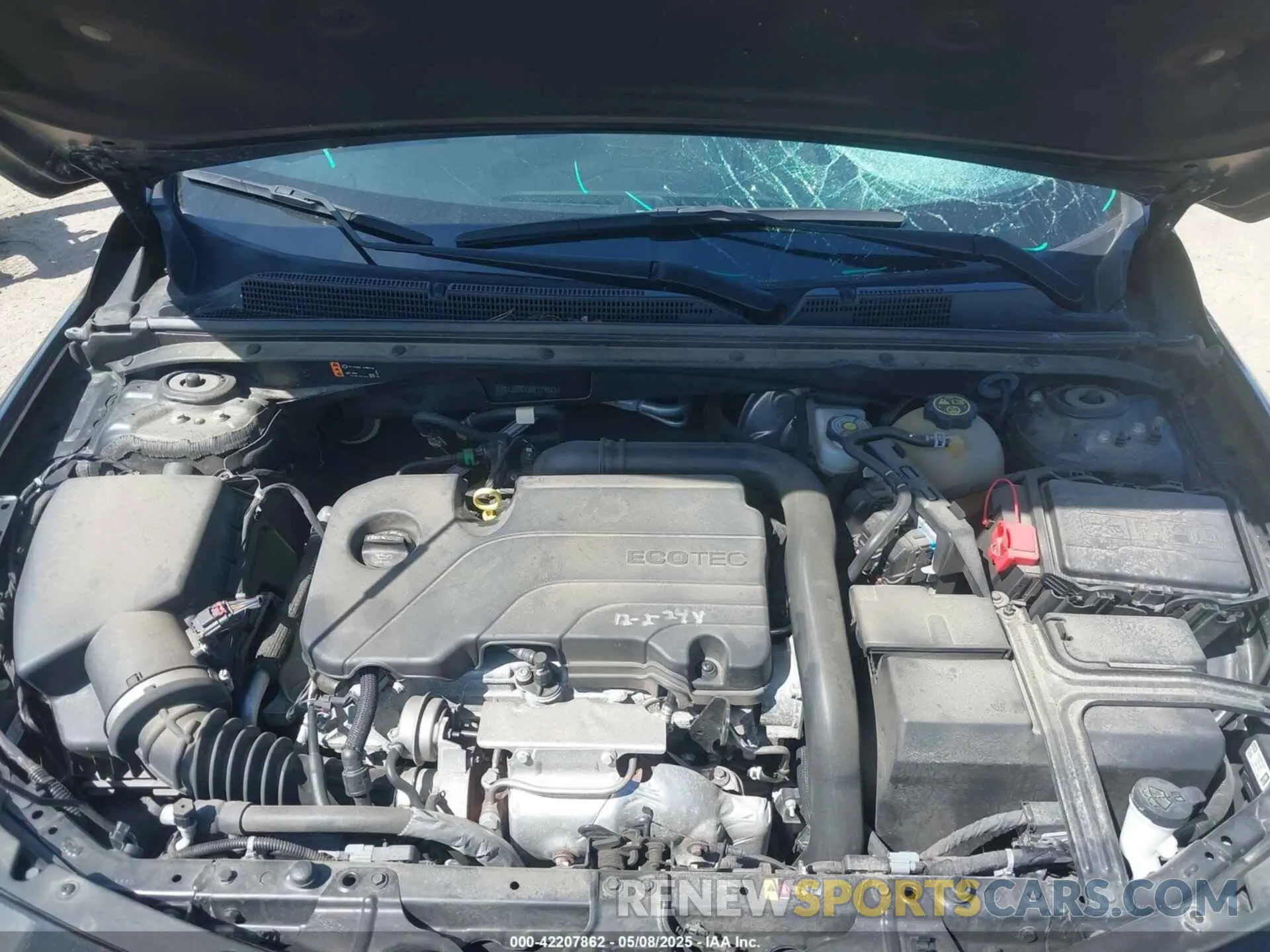 10 Photograph of a damaged car 1G1ZD5ST3NF174643 CHEVROLET MALIBU 2022