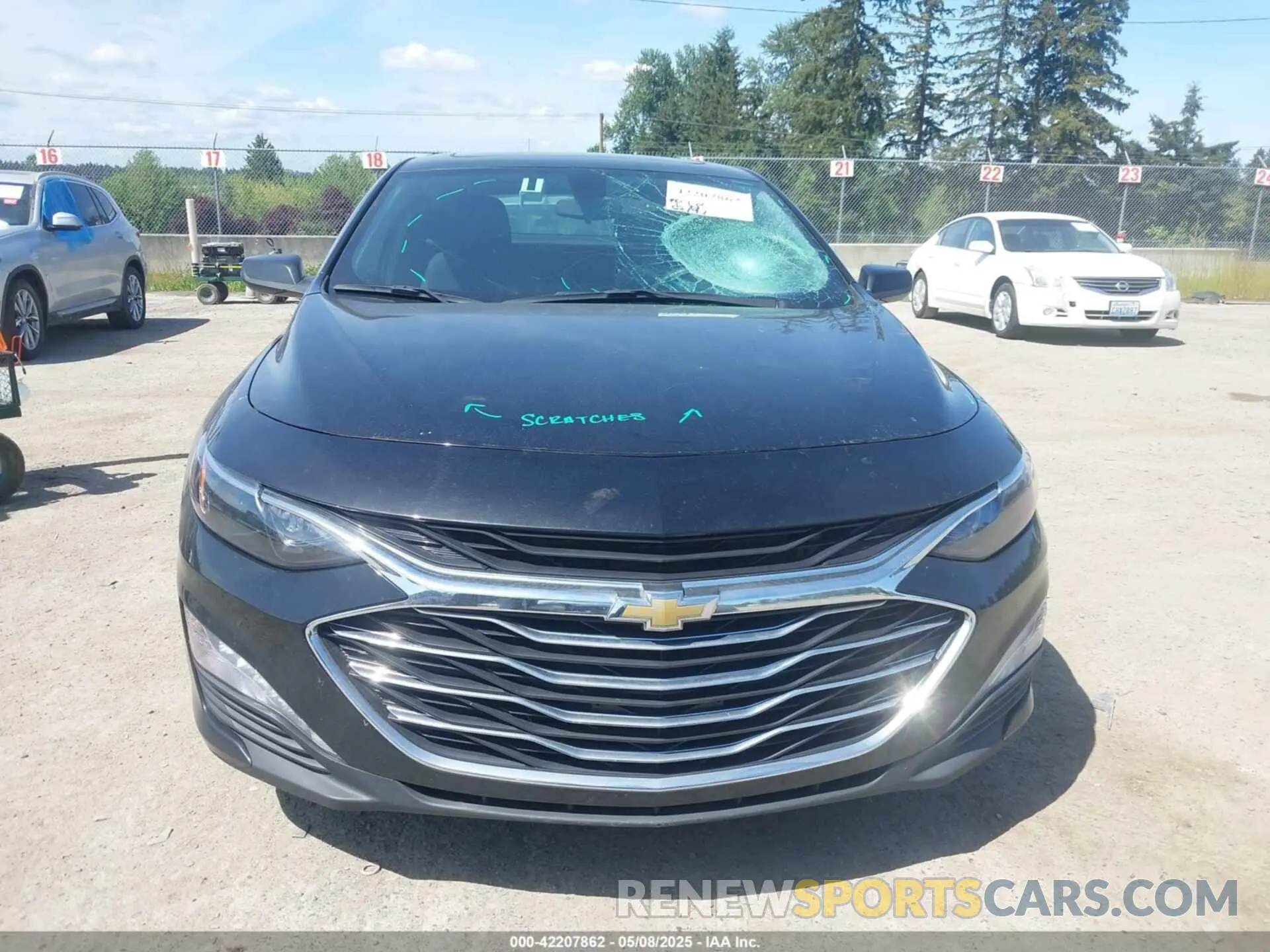 12 Photograph of a damaged car 1G1ZD5ST3NF174643 CHEVROLET MALIBU 2022
