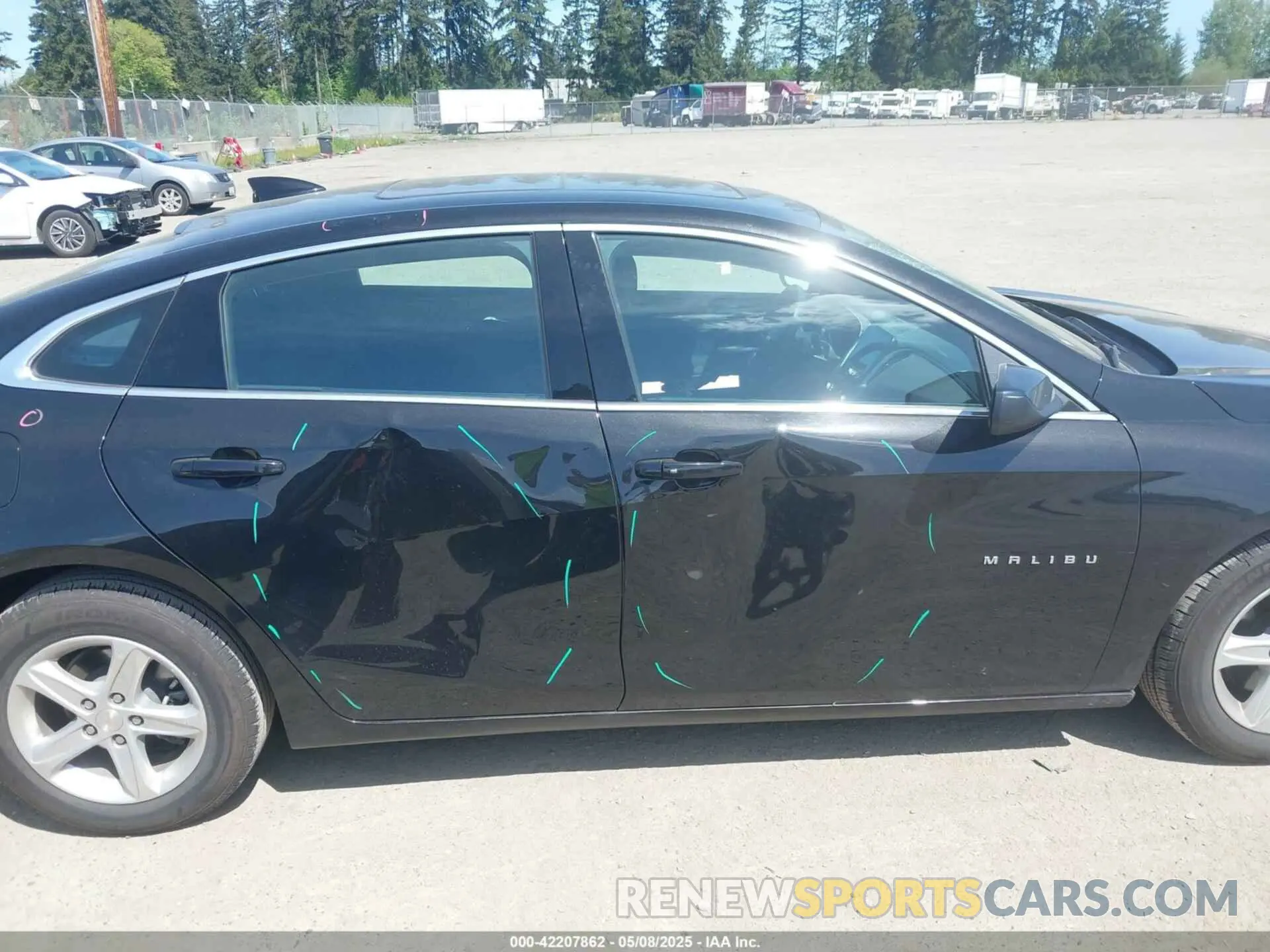 13 Photograph of a damaged car 1G1ZD5ST3NF174643 CHEVROLET MALIBU 2022