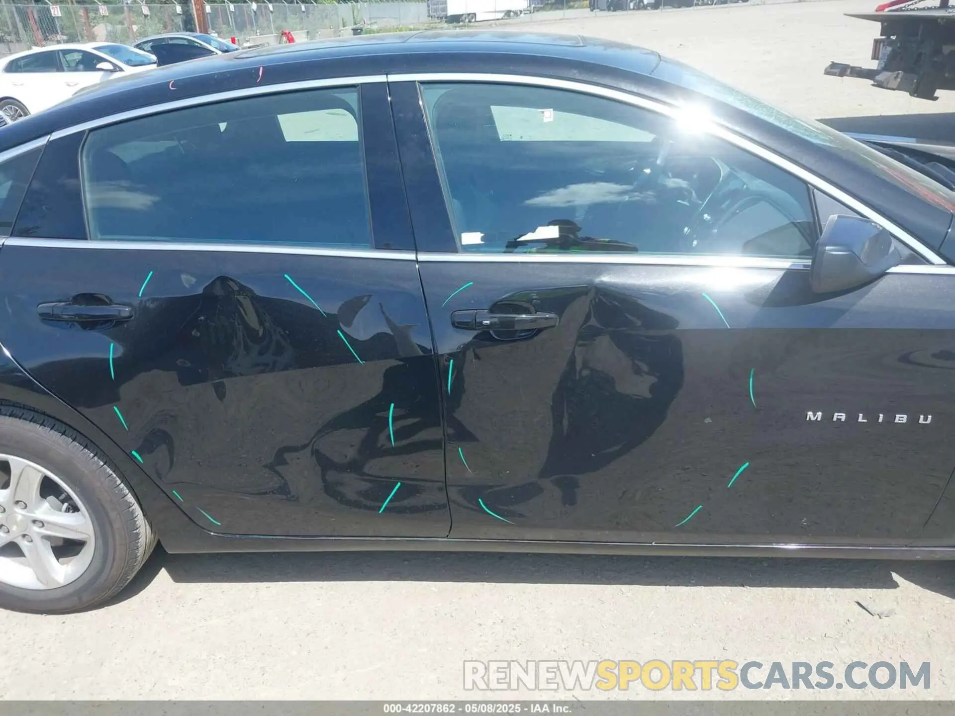 6 Photograph of a damaged car 1G1ZD5ST3NF174643 CHEVROLET MALIBU 2022