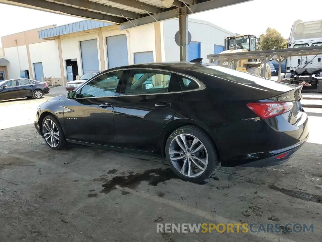 2 Photograph of a damaged car 1G1ZD5ST3NF185206 CHEVROLET MALIBU 2022