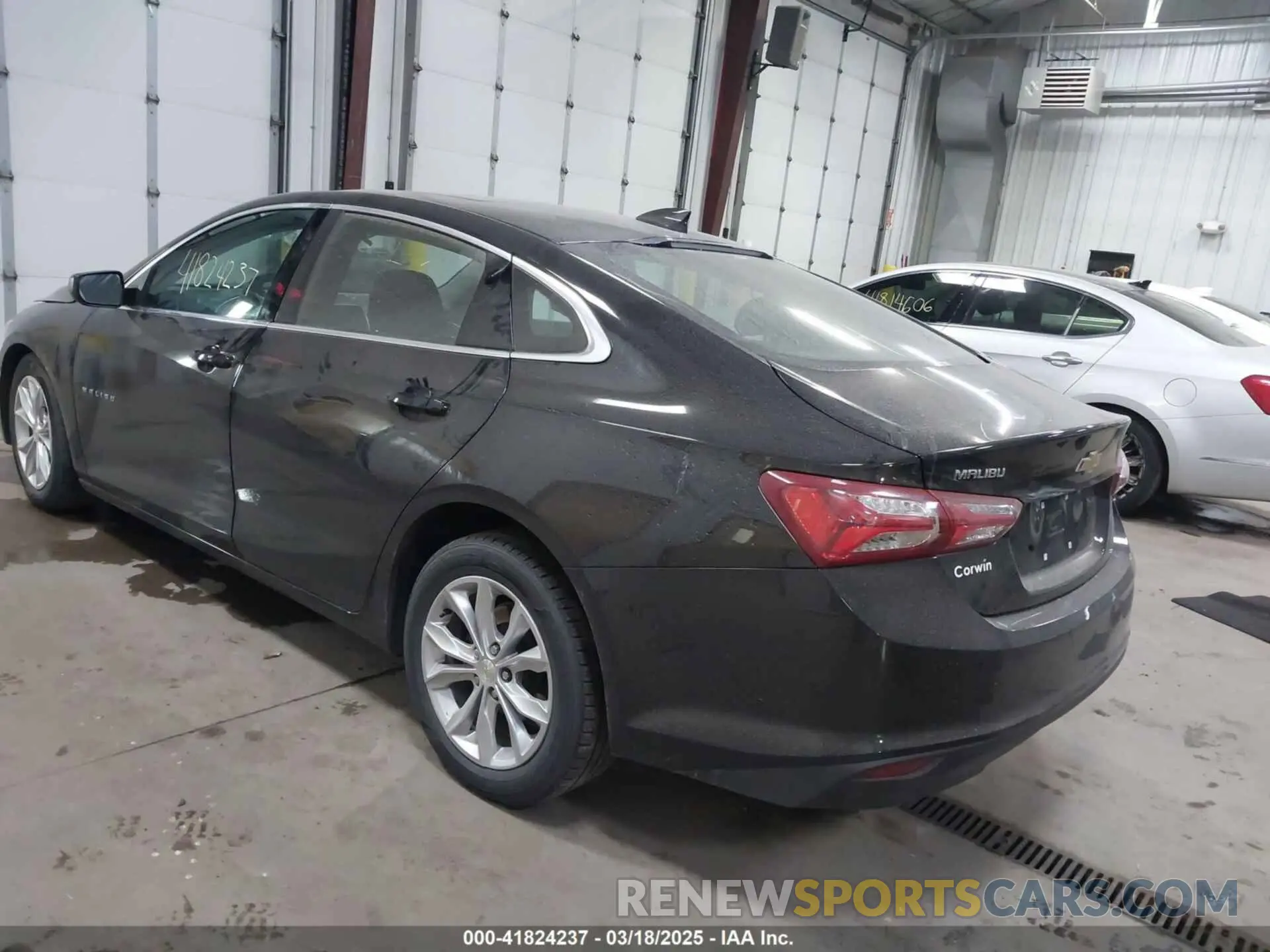 3 Photograph of a damaged car 1G1ZD5ST3NF196061 CHEVROLET MALIBU 2022