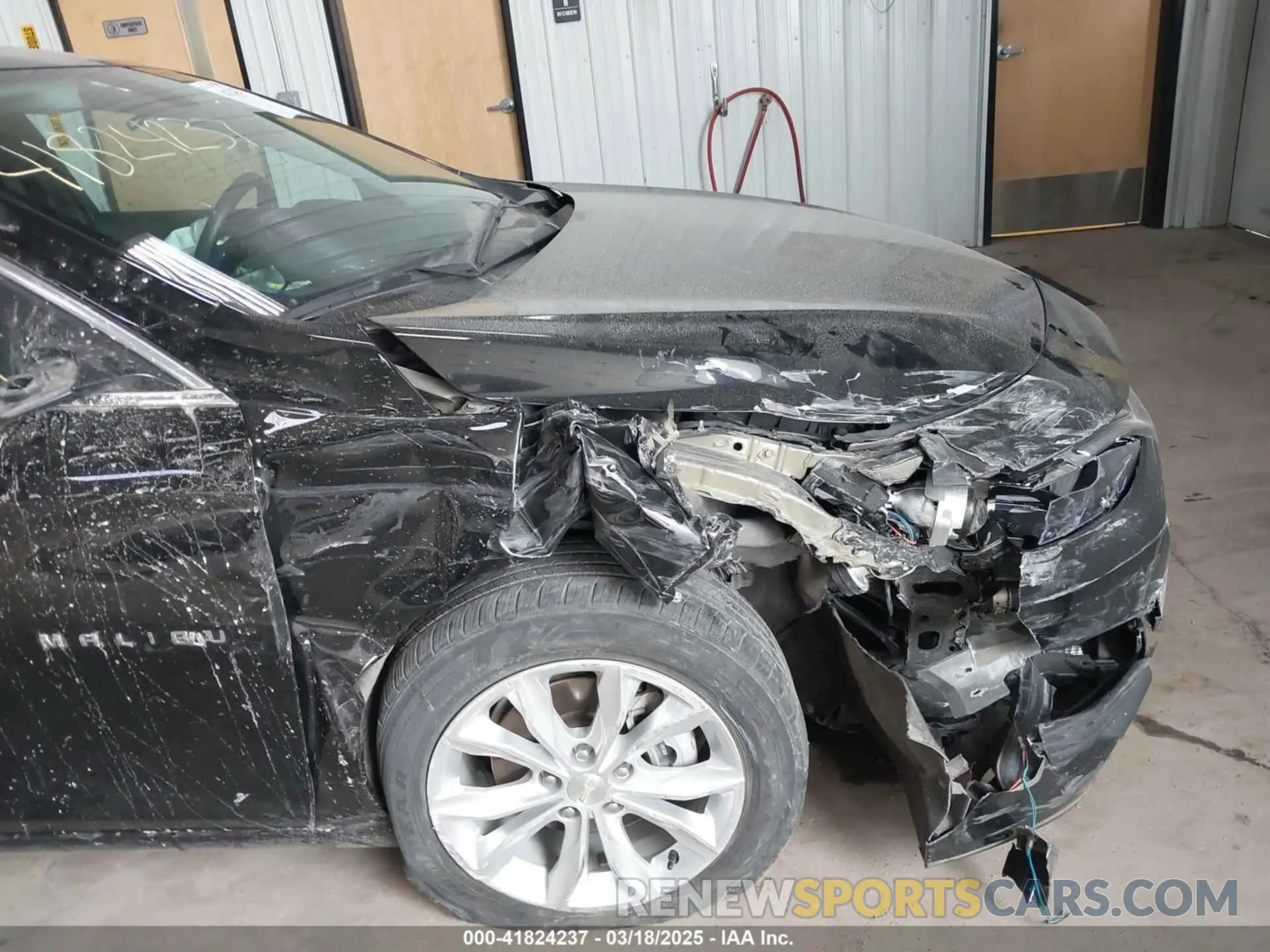 6 Photograph of a damaged car 1G1ZD5ST3NF196061 CHEVROLET MALIBU 2022