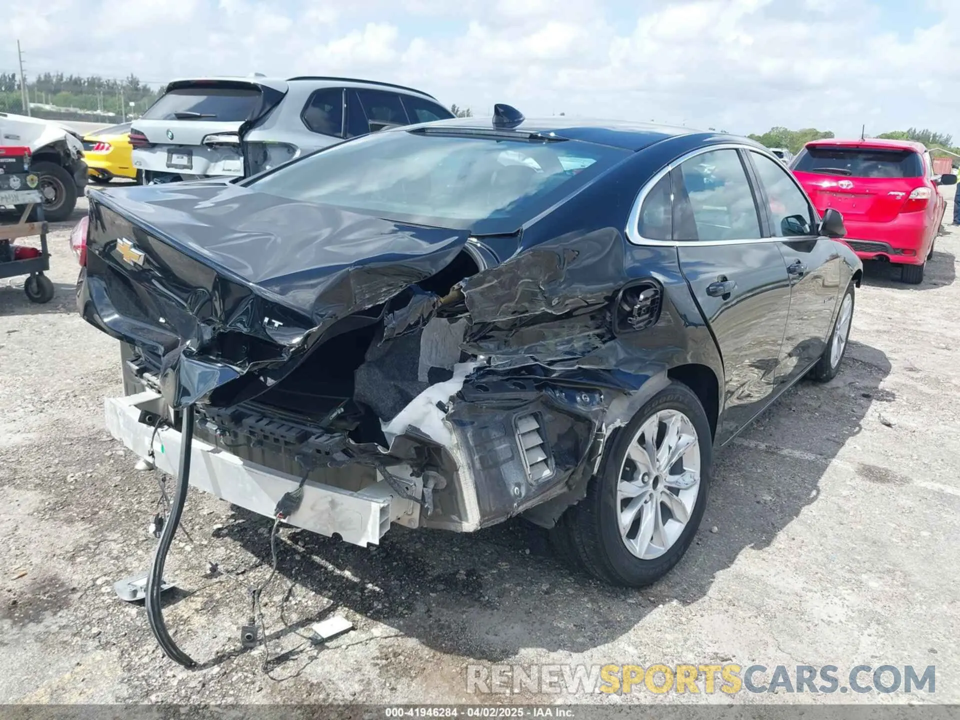 6 Фотография поврежденного автомобиля 1G1ZD5ST4NF103208 CHEVROLET MALIBU 2022