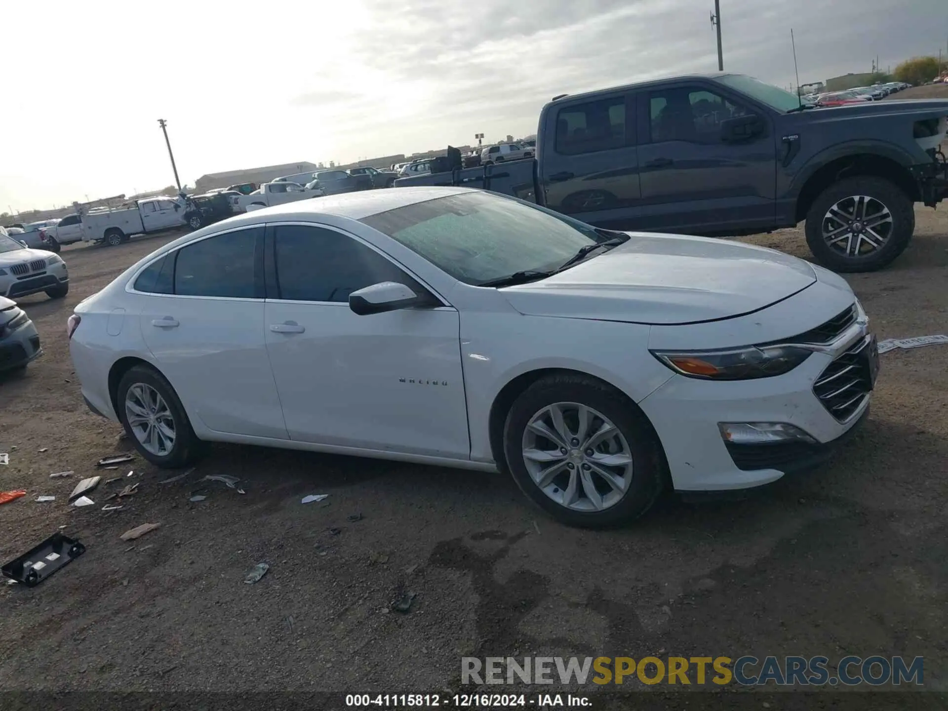 13 Фотография поврежденного автомобиля 1G1ZD5ST4NF107792 CHEVROLET MALIBU 2022