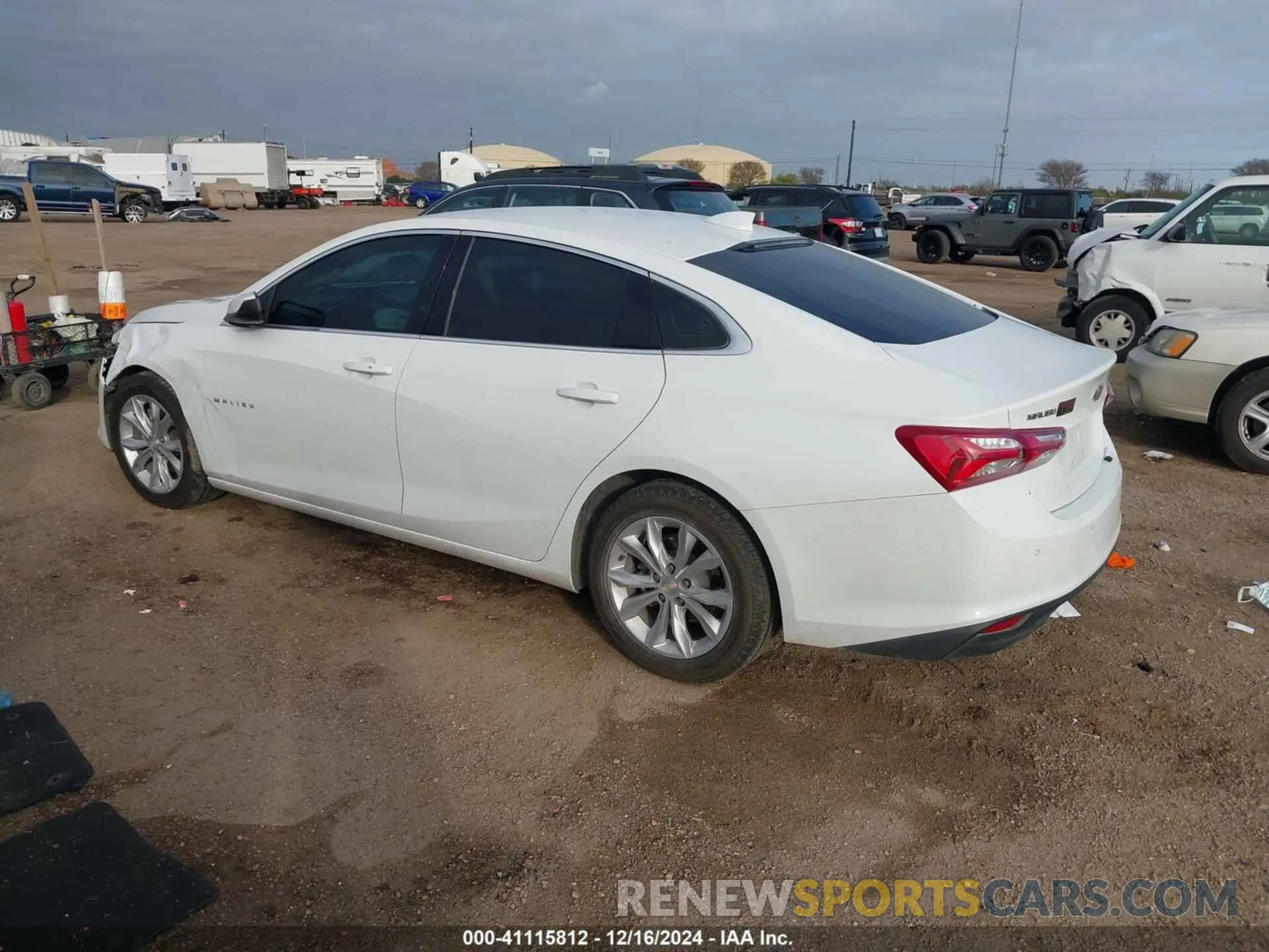 3 Фотография поврежденного автомобиля 1G1ZD5ST4NF107792 CHEVROLET MALIBU 2022