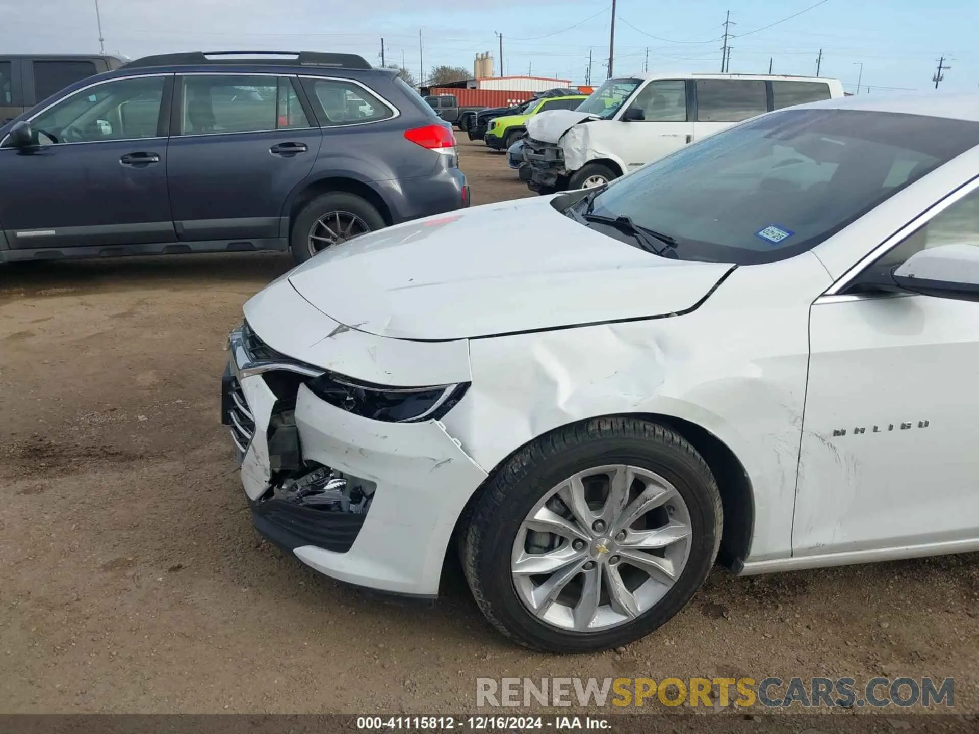 6 Фотография поврежденного автомобиля 1G1ZD5ST4NF107792 CHEVROLET MALIBU 2022