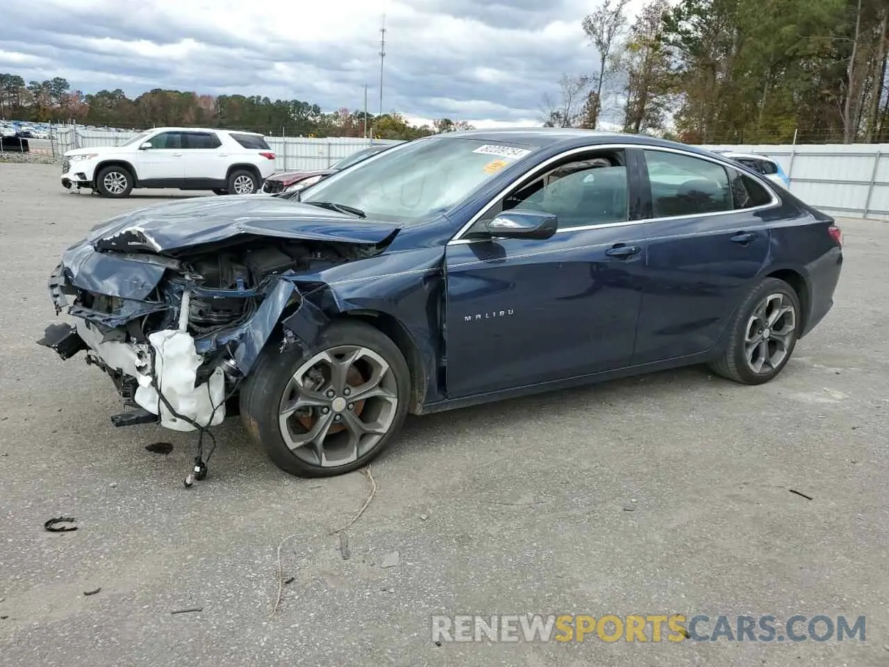 1 Photograph of a damaged car 1G1ZD5ST4NF118971 CHEVROLET MALIBU 2022