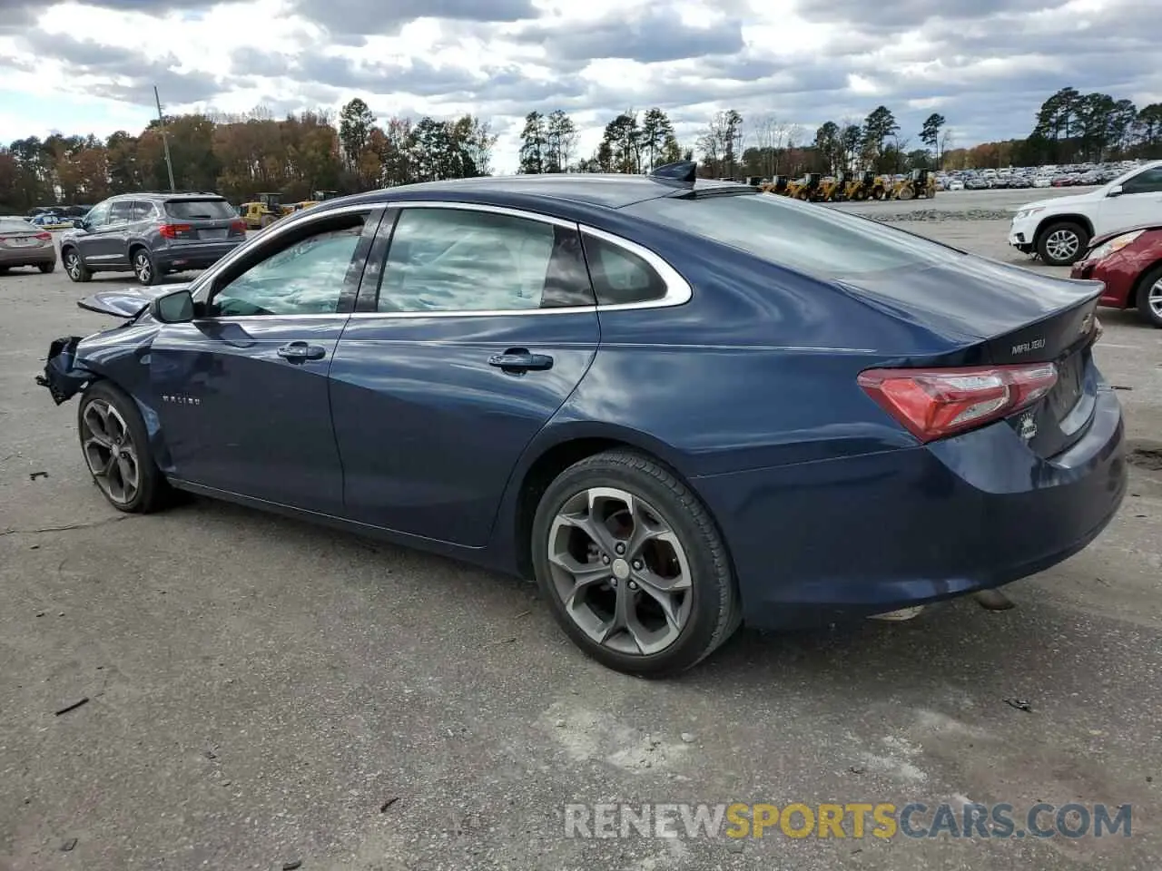 2 Photograph of a damaged car 1G1ZD5ST4NF118971 CHEVROLET MALIBU 2022