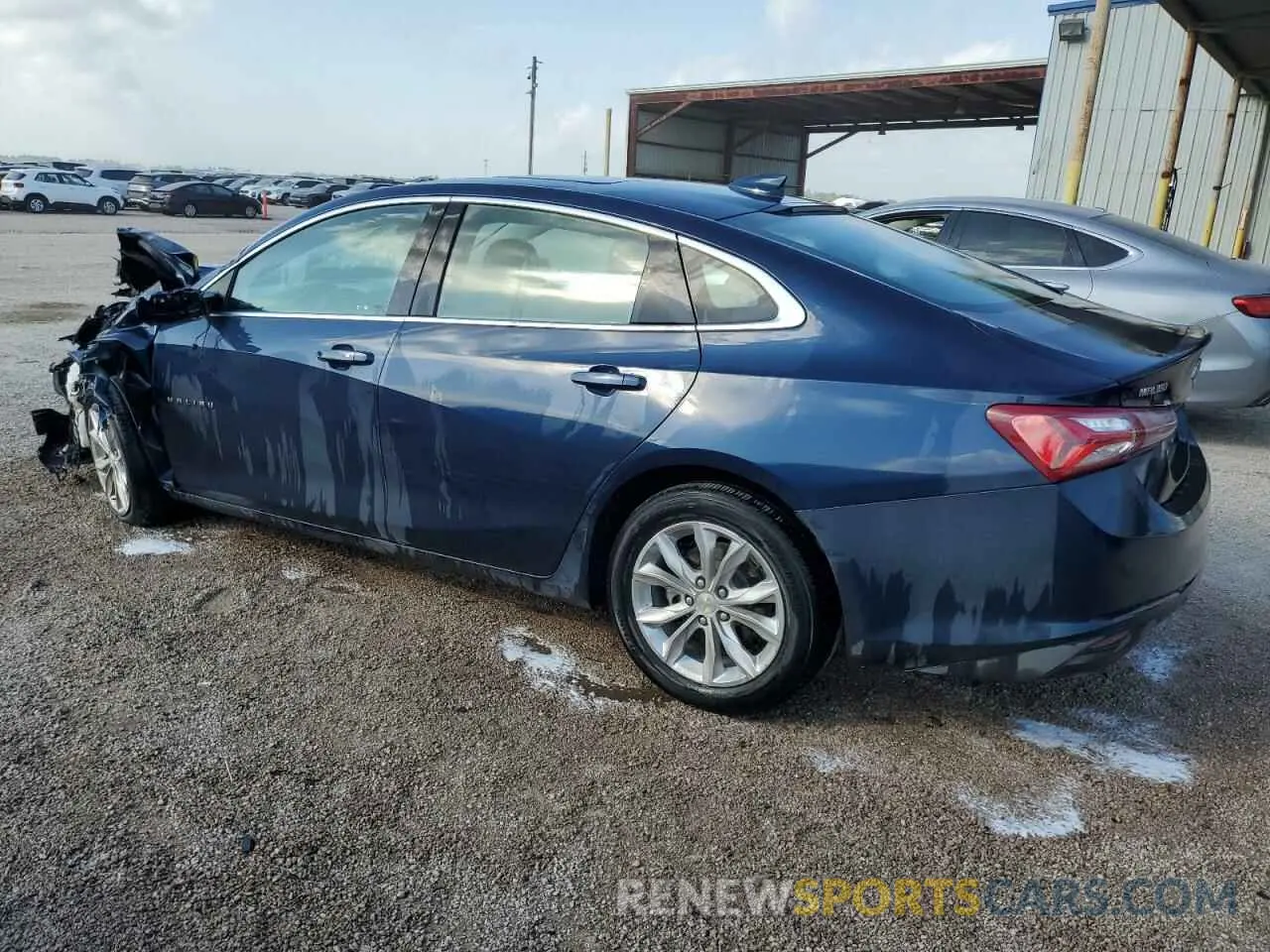 2 Фотография поврежденного автомобиля 1G1ZD5ST4NF121773 CHEVROLET MALIBU 2022