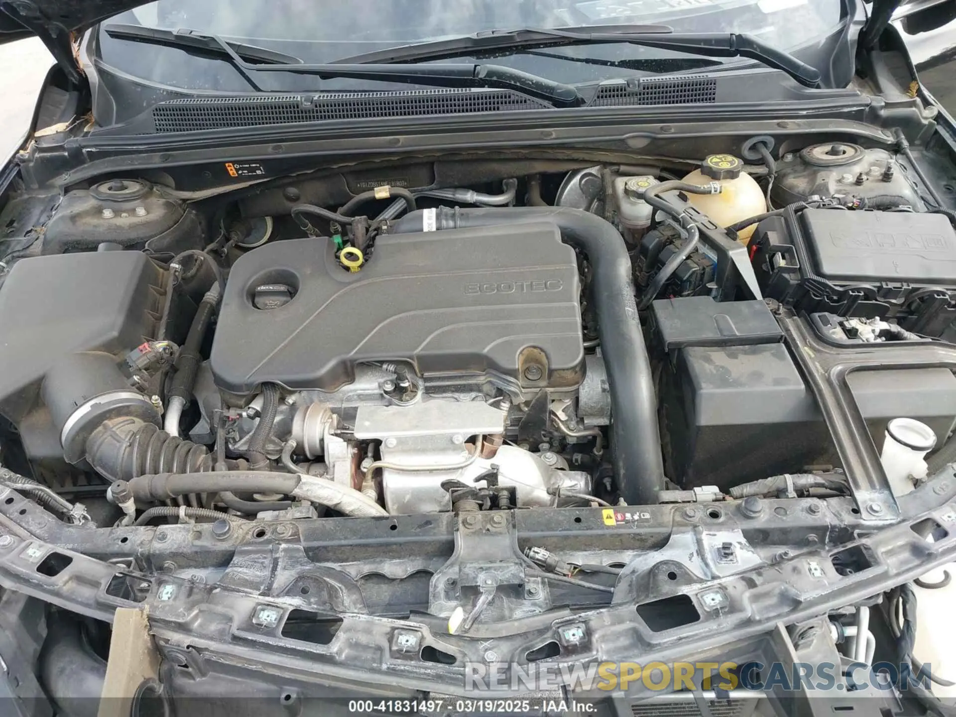 10 Photograph of a damaged car 1G1ZD5ST4NF131803 CHEVROLET MALIBU 2022