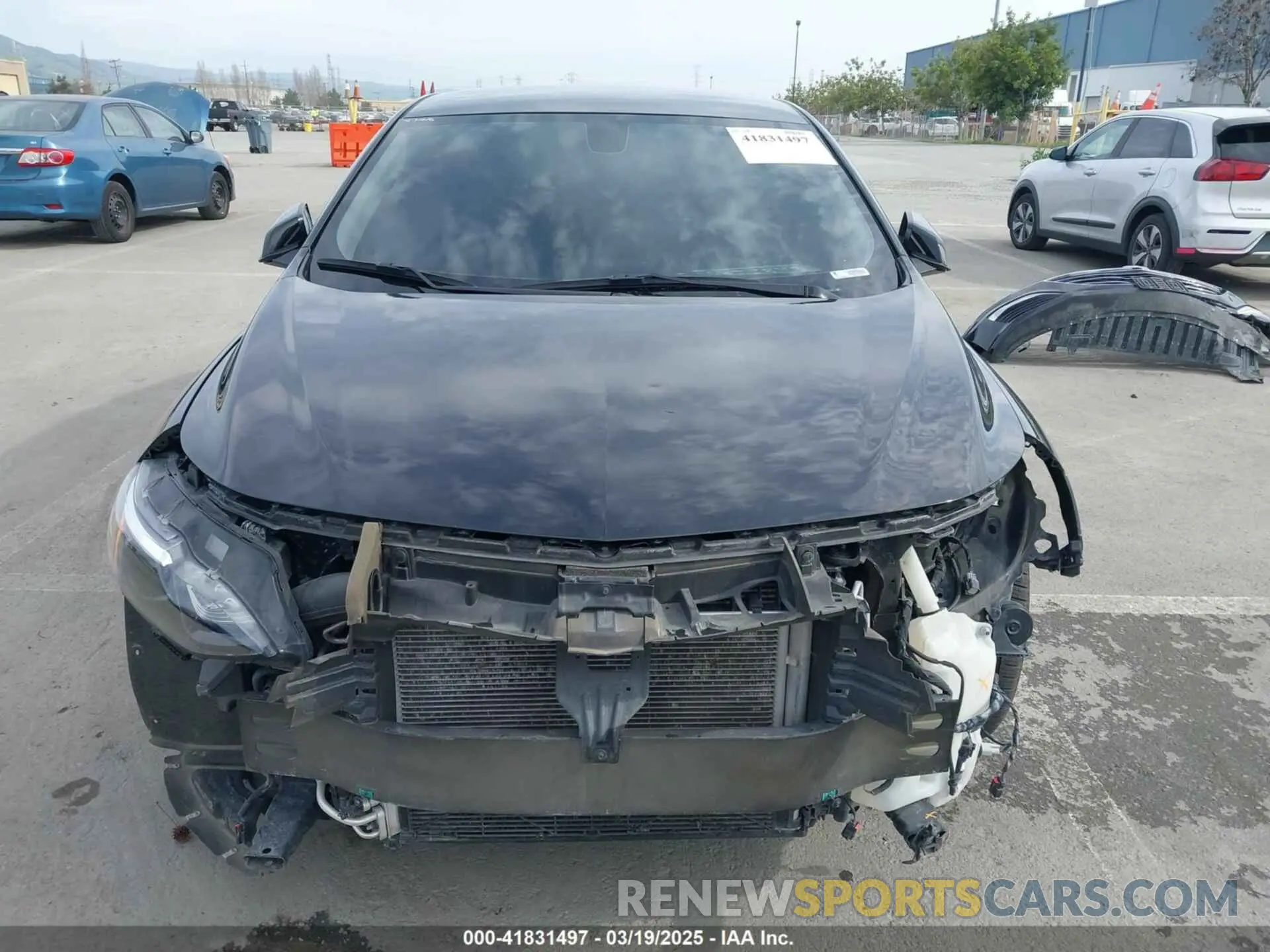 13 Photograph of a damaged car 1G1ZD5ST4NF131803 CHEVROLET MALIBU 2022