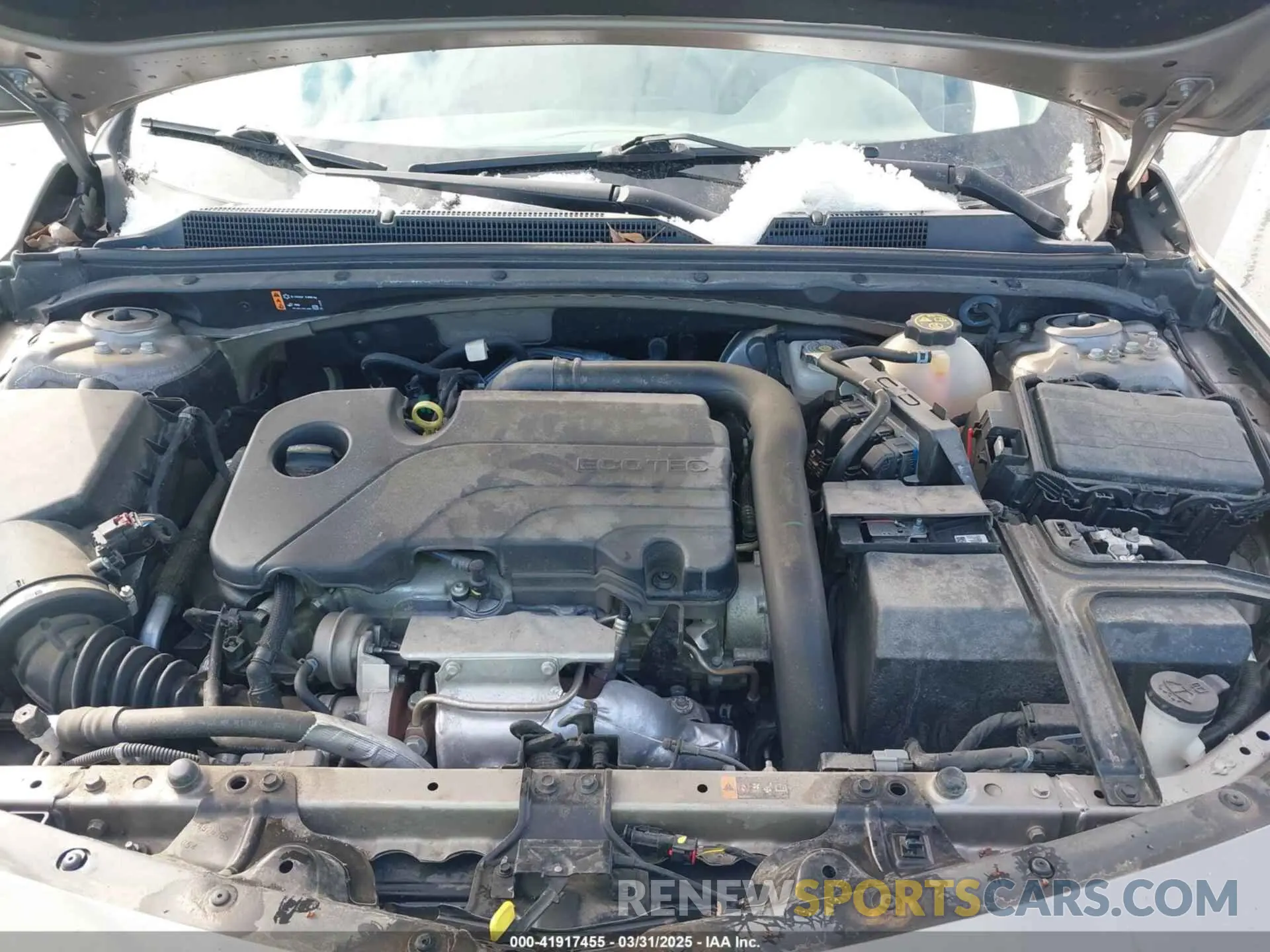 10 Photograph of a damaged car 1G1ZD5ST4NF138959 CHEVROLET MALIBU 2022