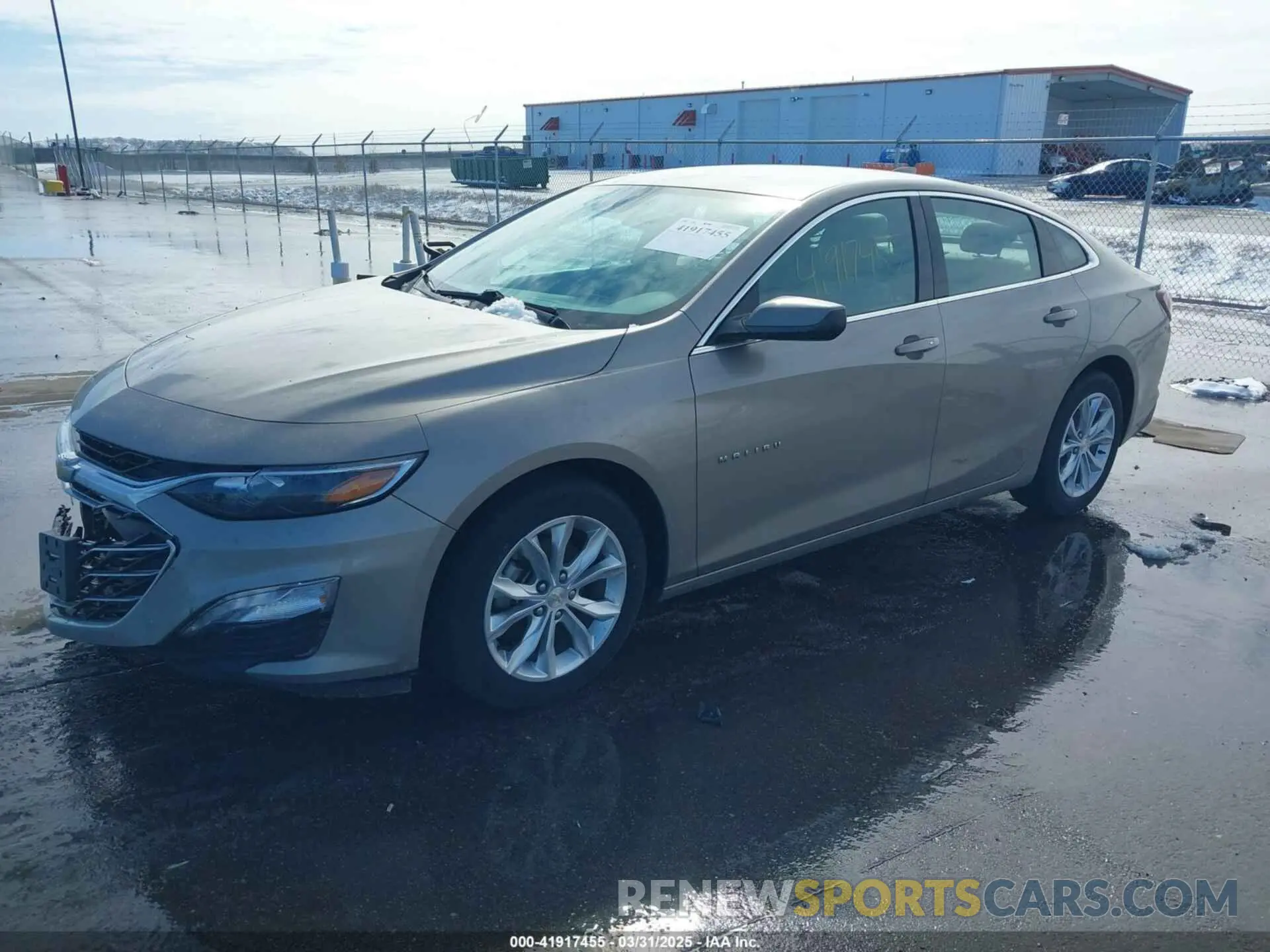 2 Photograph of a damaged car 1G1ZD5ST4NF138959 CHEVROLET MALIBU 2022