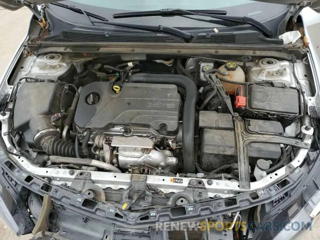 11 Photograph of a damaged car 1G1ZD5ST4NF144664 CHEVROLET MALIBU 2022