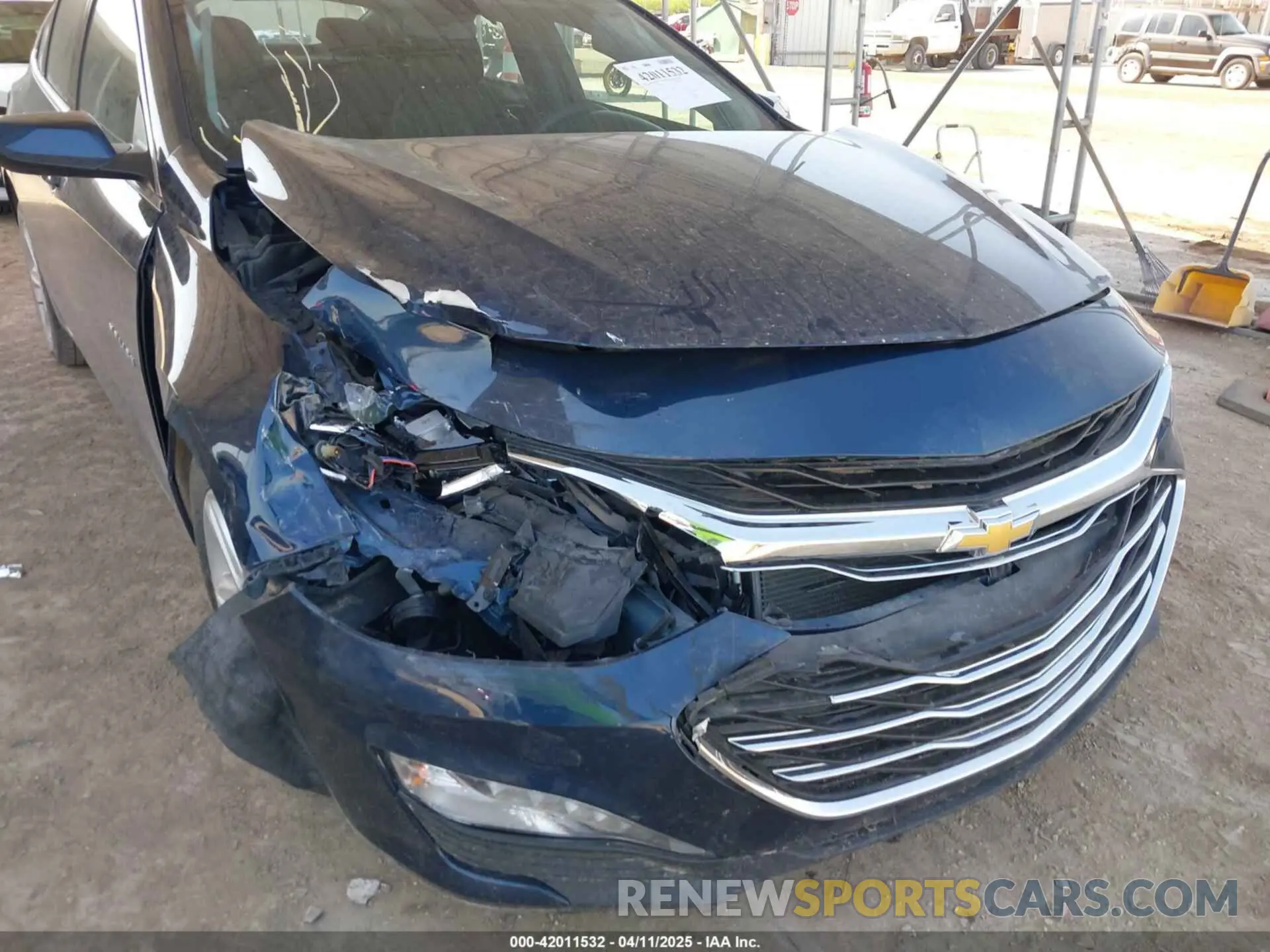 6 Photograph of a damaged car 1G1ZD5ST4NF179317 CHEVROLET MALIBU 2022