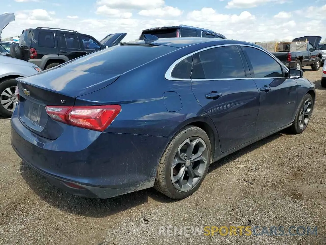 3 Фотография поврежденного автомобиля 1G1ZD5ST4NF192553 CHEVROLET MALIBU 2022