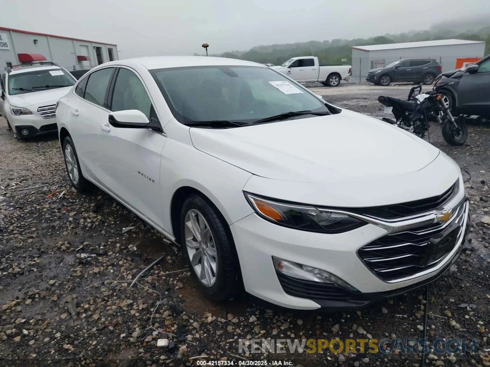 1 Photograph of a damaged car 1G1ZD5ST4NF197008 CHEVROLET MALIBU 2022