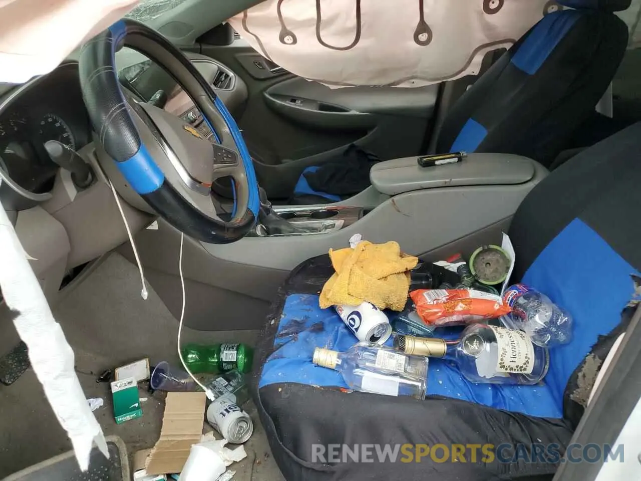 7 Photograph of a damaged car 1G1ZD5ST5NF110037 CHEVROLET MALIBU 2022