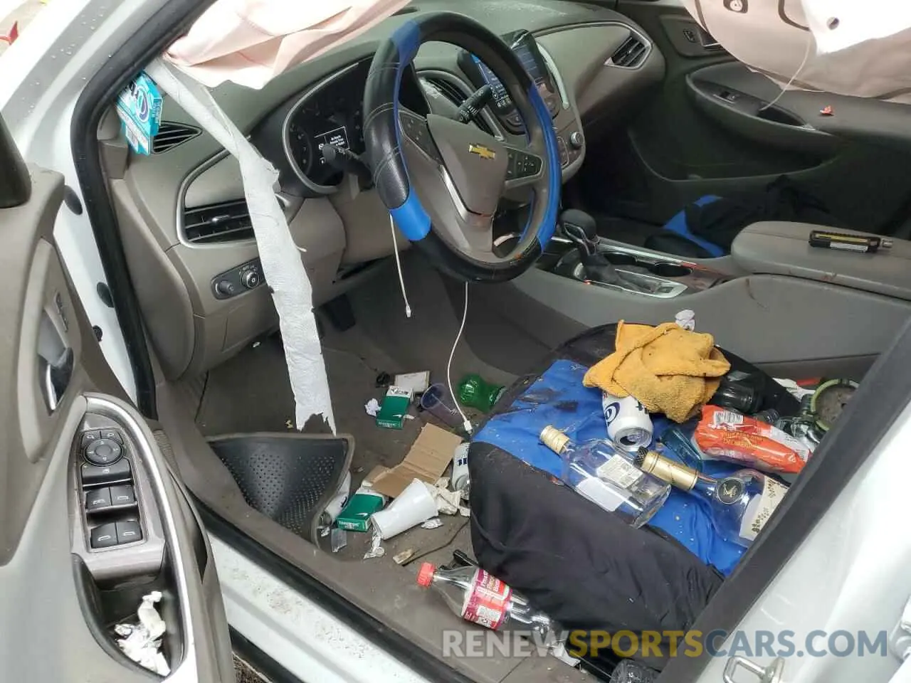 8 Photograph of a damaged car 1G1ZD5ST5NF110037 CHEVROLET MALIBU 2022