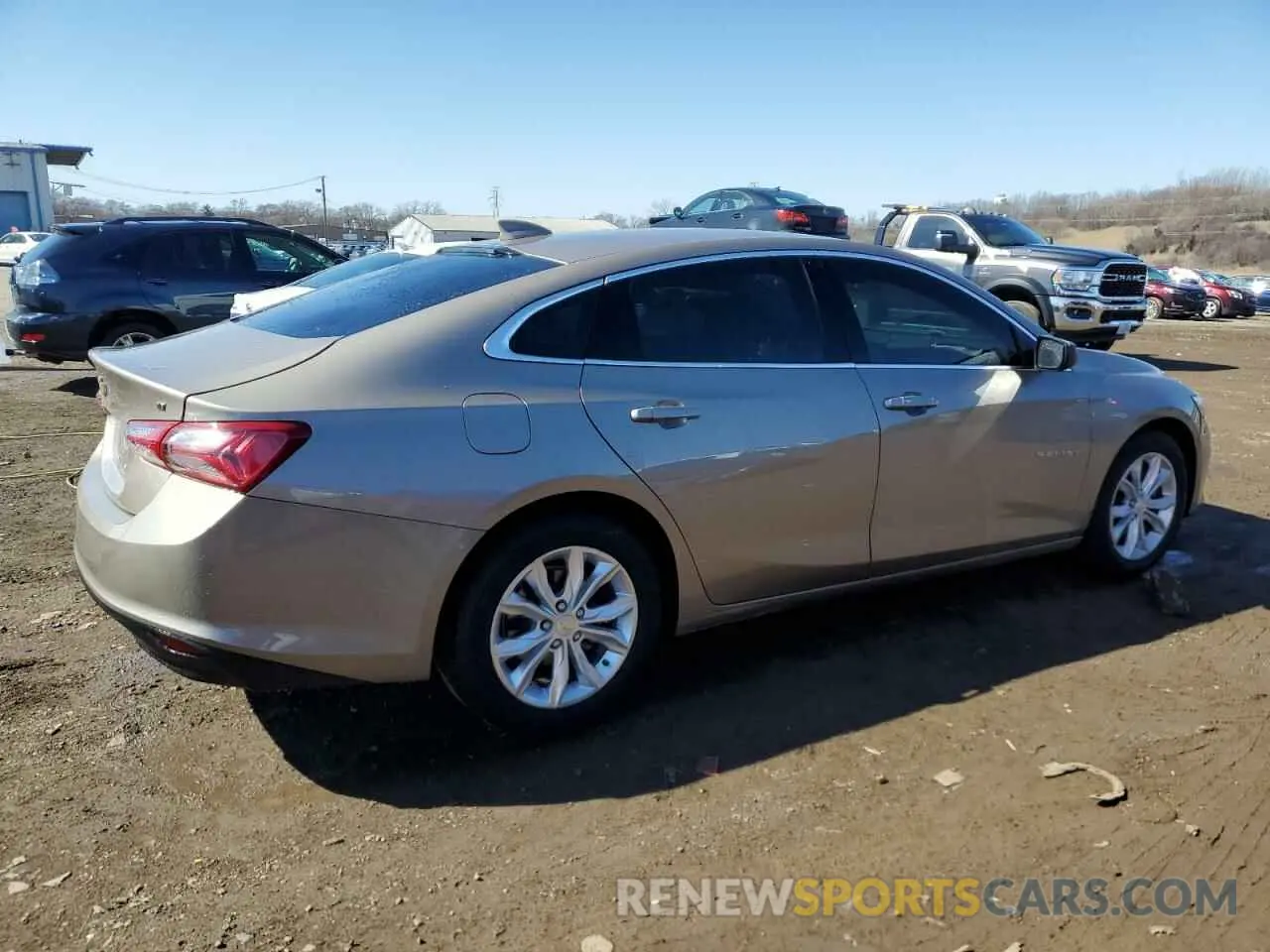 3 Фотография поврежденного автомобиля 1G1ZD5ST5NF114363 CHEVROLET MALIBU 2022