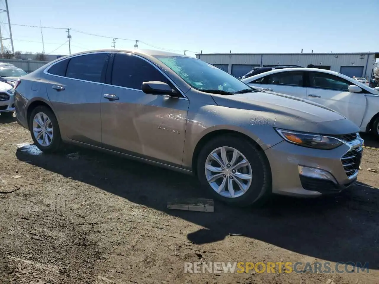 4 Фотография поврежденного автомобиля 1G1ZD5ST5NF114363 CHEVROLET MALIBU 2022