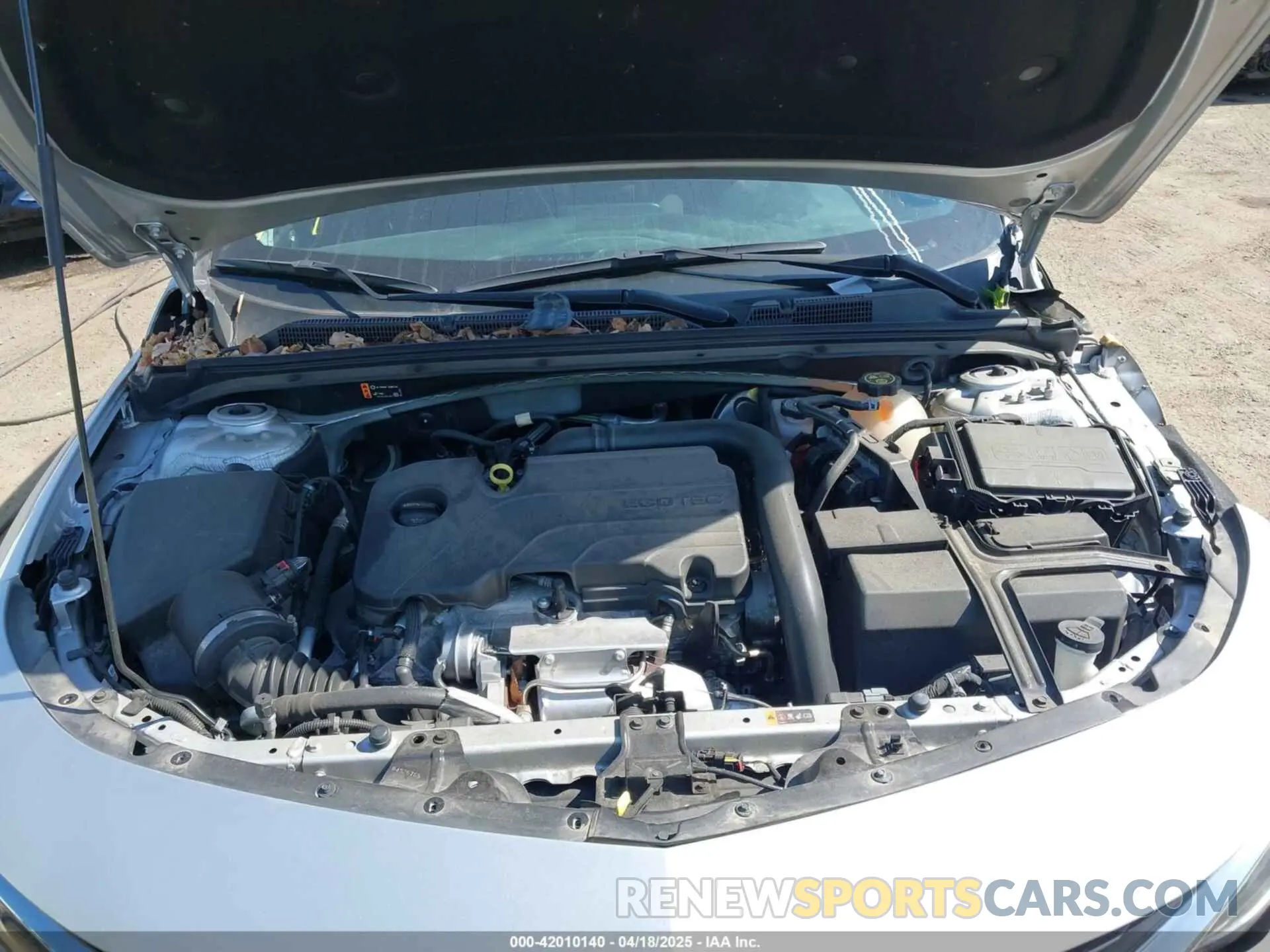 10 Photograph of a damaged car 1G1ZD5ST5NF121944 CHEVROLET MALIBU 2022