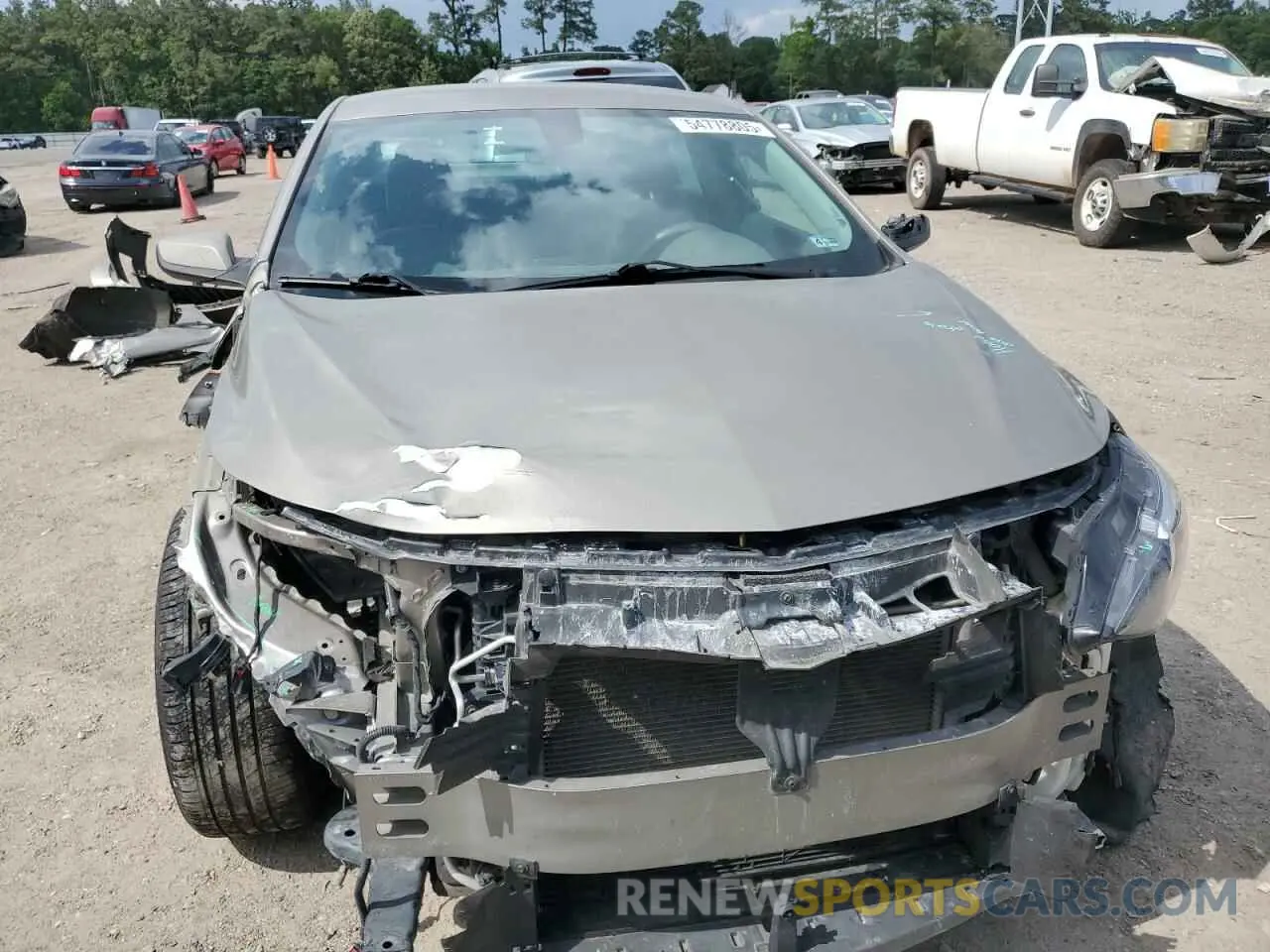 5 Photograph of a damaged car 1G1ZD5ST5NF127596 CHEVROLET MALIBU 2022
