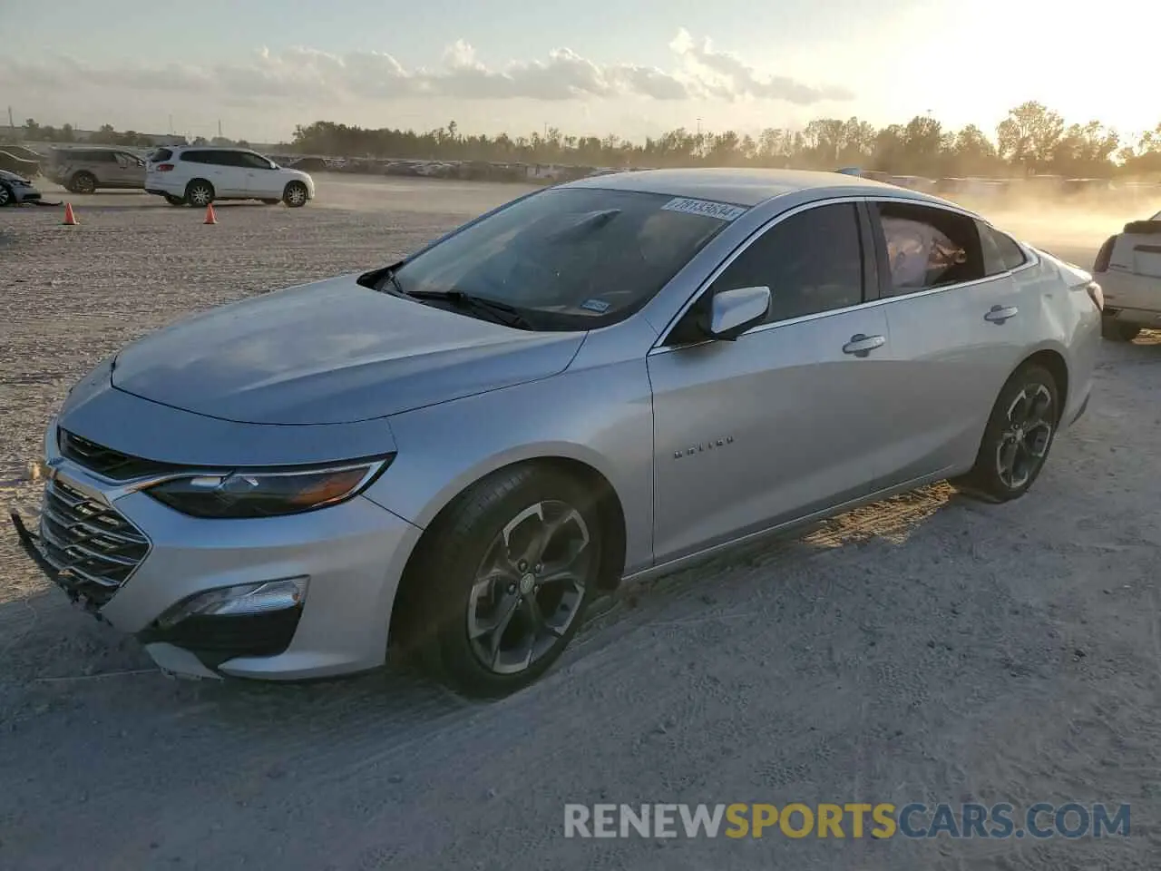 1 Photograph of a damaged car 1G1ZD5ST5NF129297 CHEVROLET MALIBU 2022