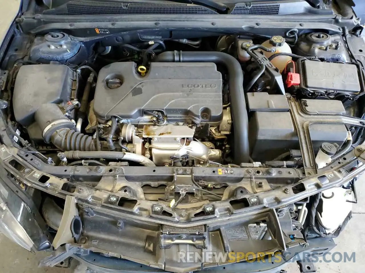 11 Photograph of a damaged car 1G1ZD5ST5NF139652 CHEVROLET MALIBU 2022