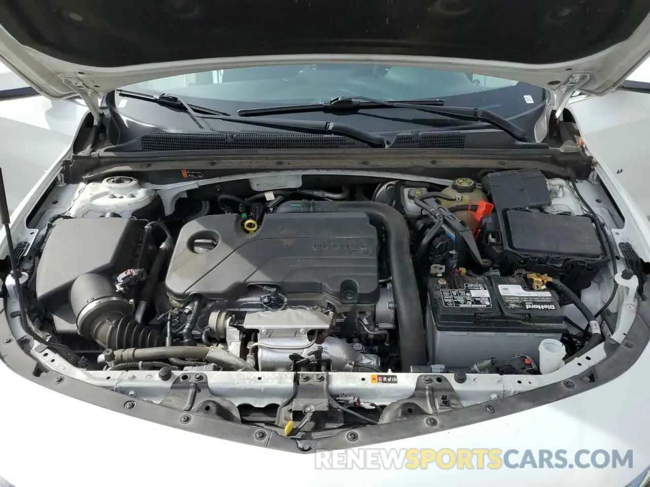 11 Фотография поврежденного автомобиля 1G1ZD5ST5NF152661 CHEVROLET MALIBU 2022