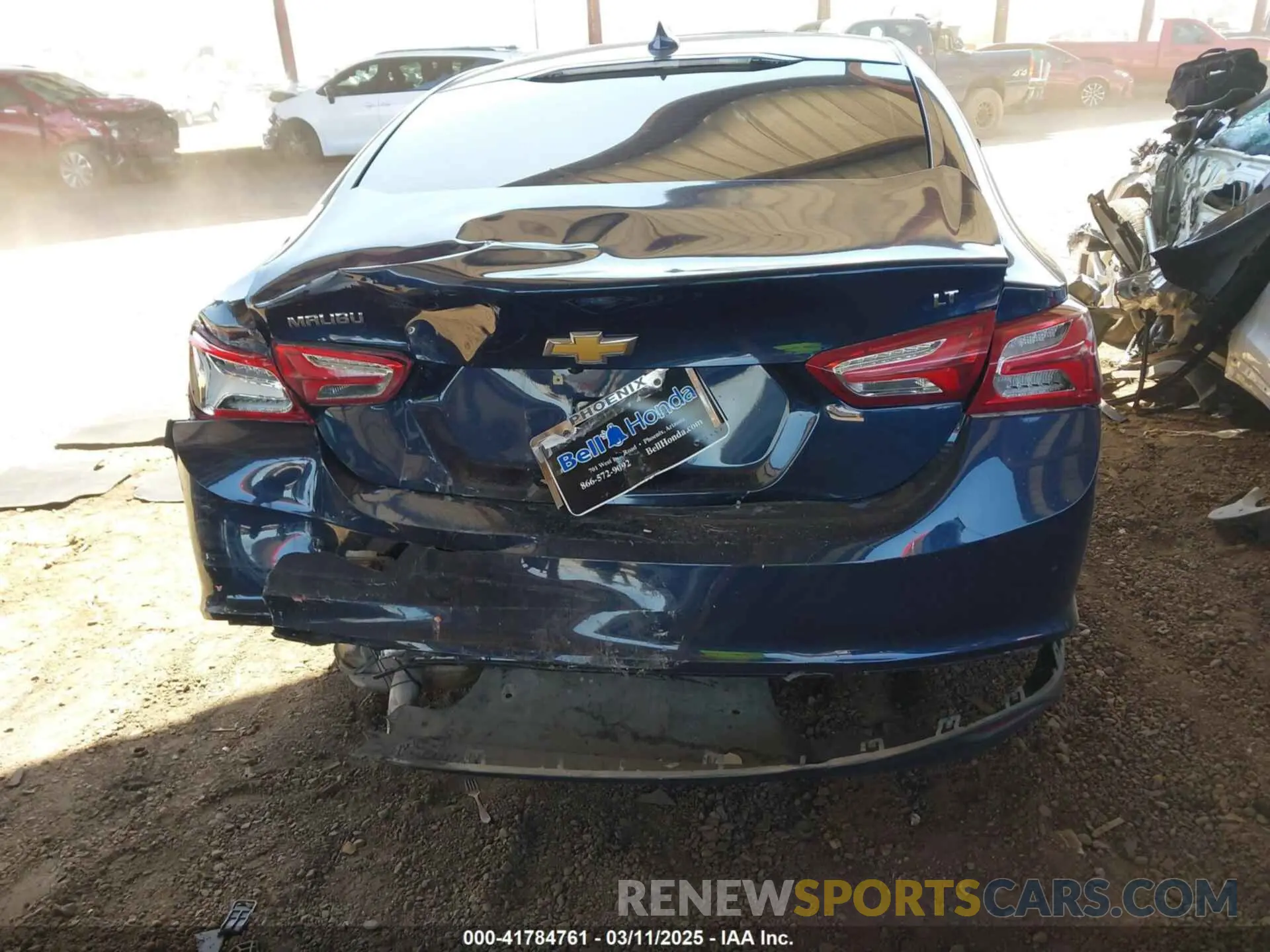 16 Фотография поврежденного автомобиля 1G1ZD5ST5NF158055 CHEVROLET MALIBU 2022