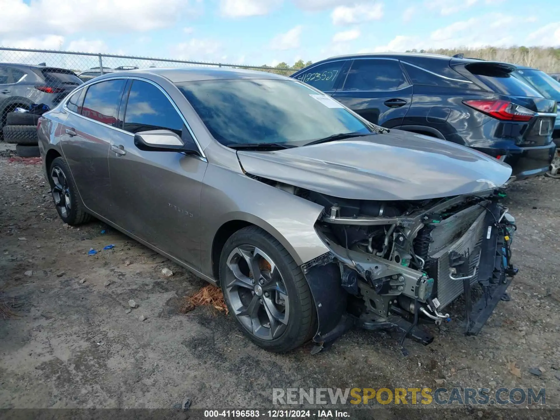 1 Фотография поврежденного автомобиля 1G1ZD5ST5NF162249 CHEVROLET MALIBU 2022