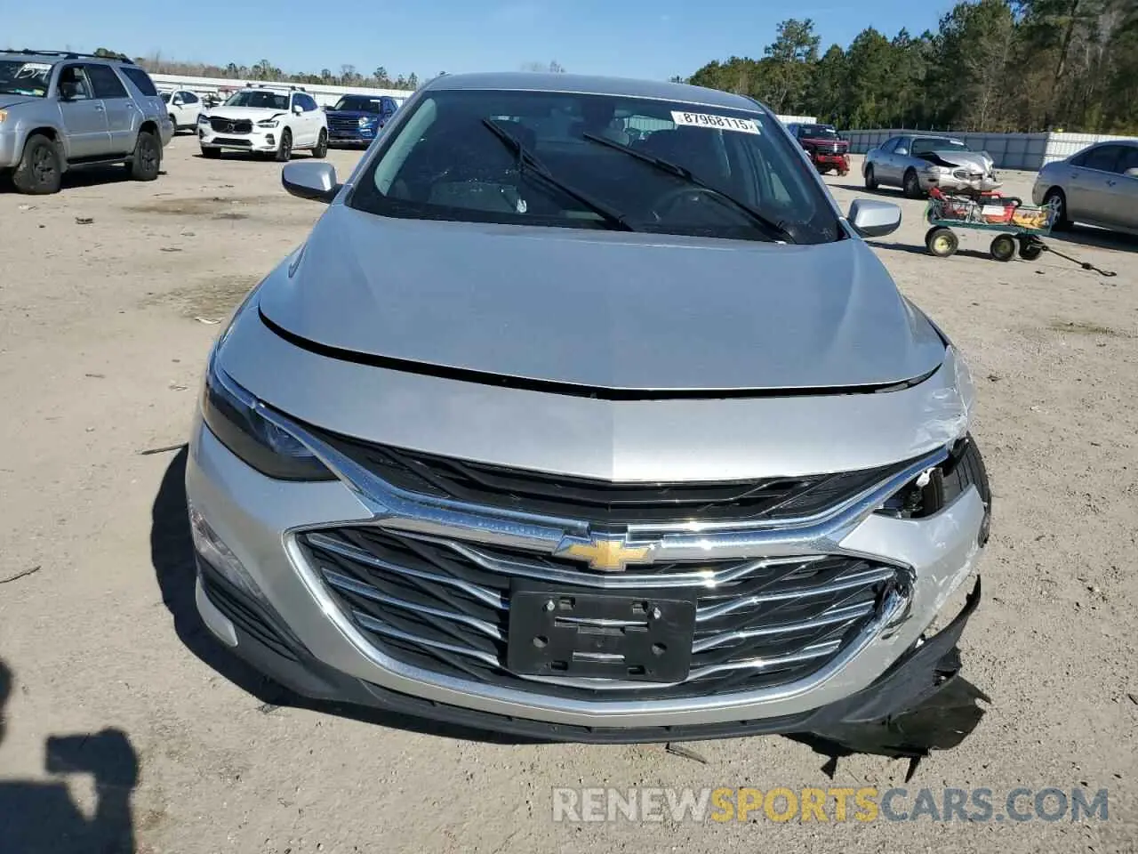 5 Photograph of a damaged car 1G1ZD5ST5NF164700 CHEVROLET MALIBU 2022