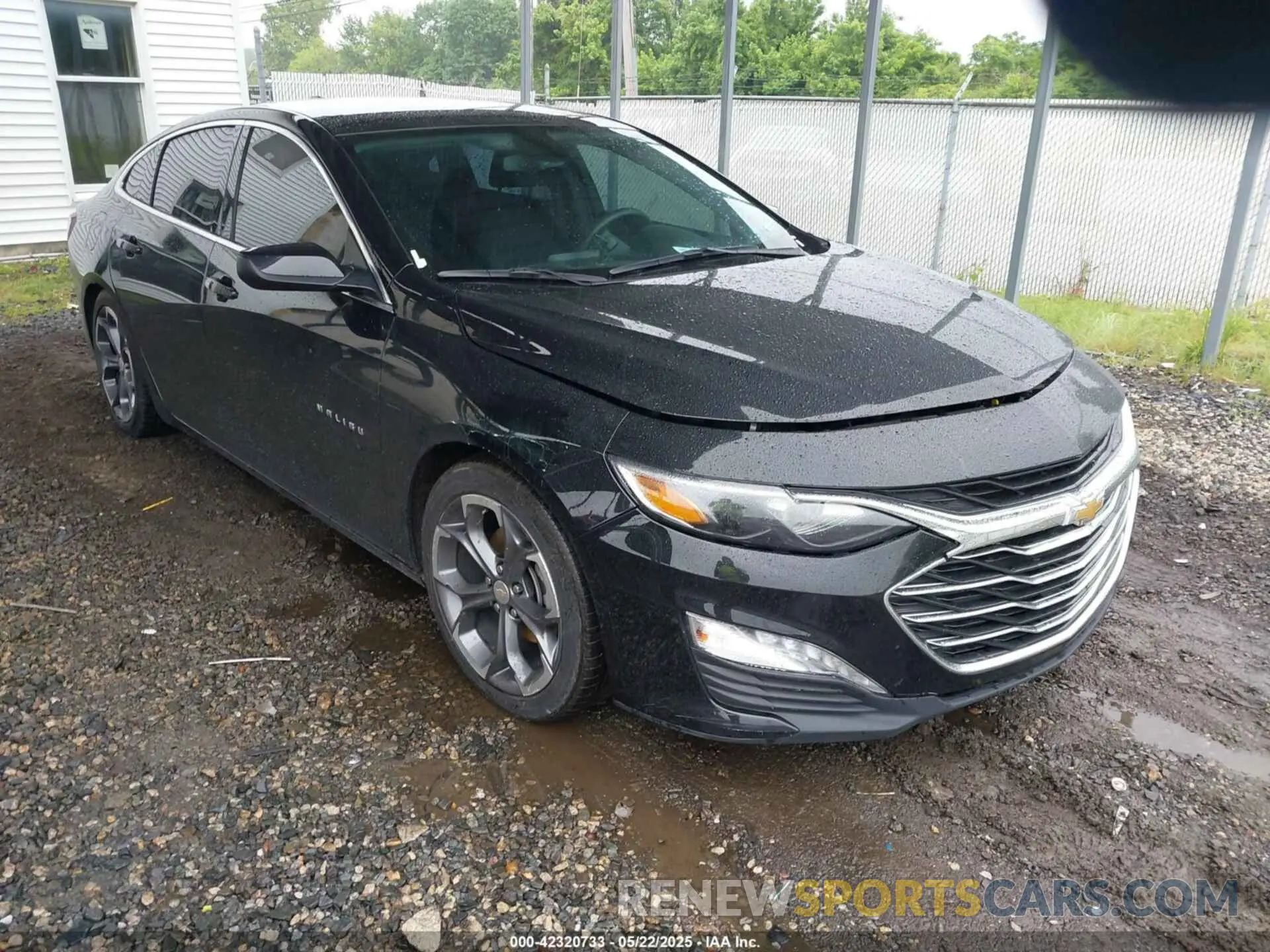 1 Photograph of a damaged car 1G1ZD5ST5NF179875 CHEVROLET MALIBU 2022